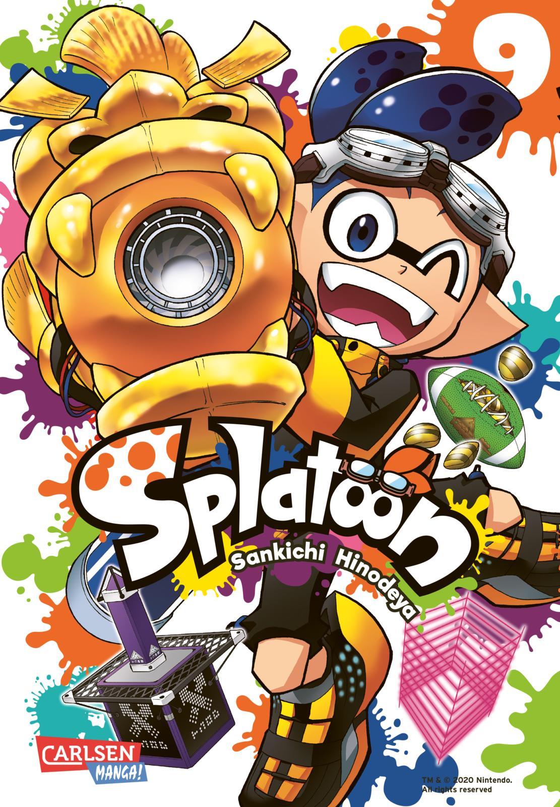 Vorderes Coverbild Splatoon 9