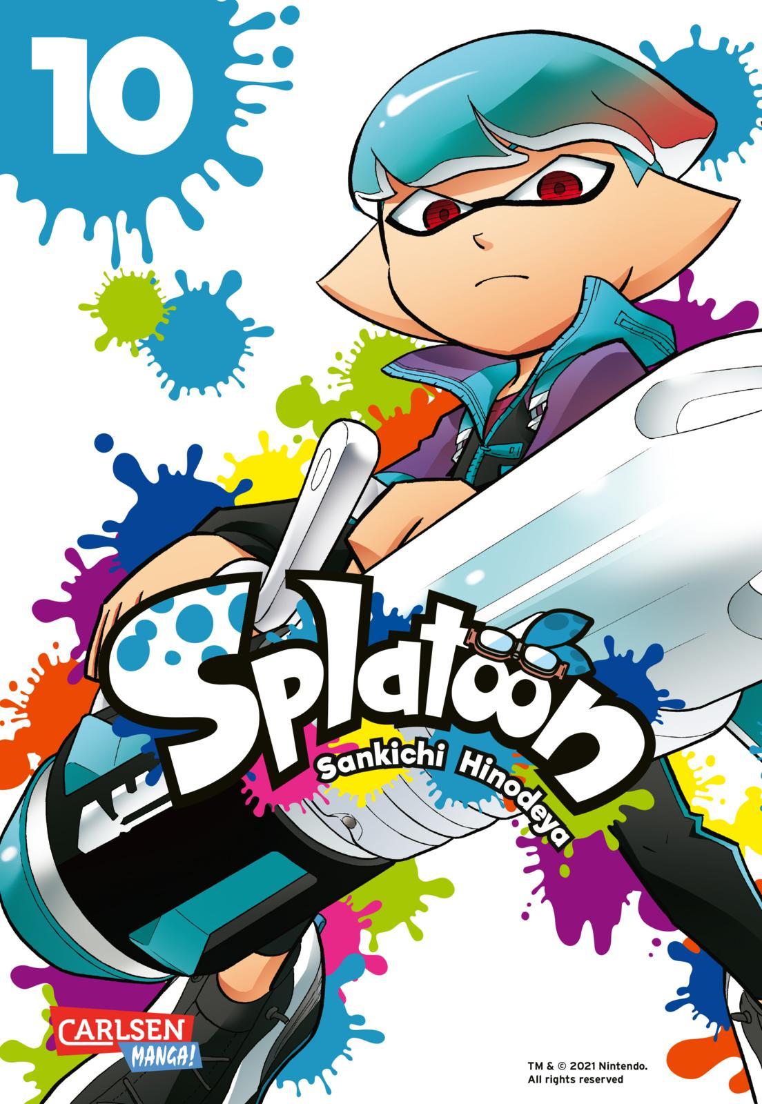 Vorderes Coverbild Splatoon 10