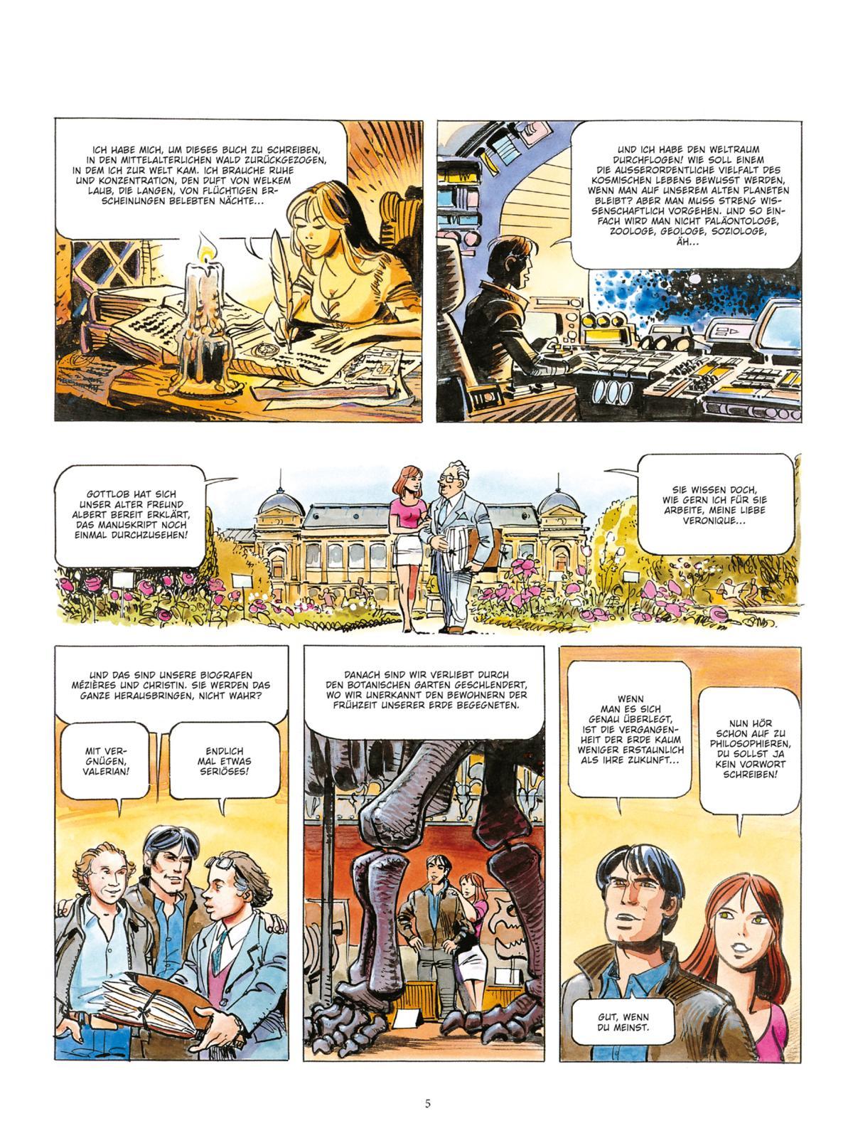 Beispielinhalt (Bild) Valerian und Veronique: Die Bewohner des Himmels - erweiterte Neuausgabe