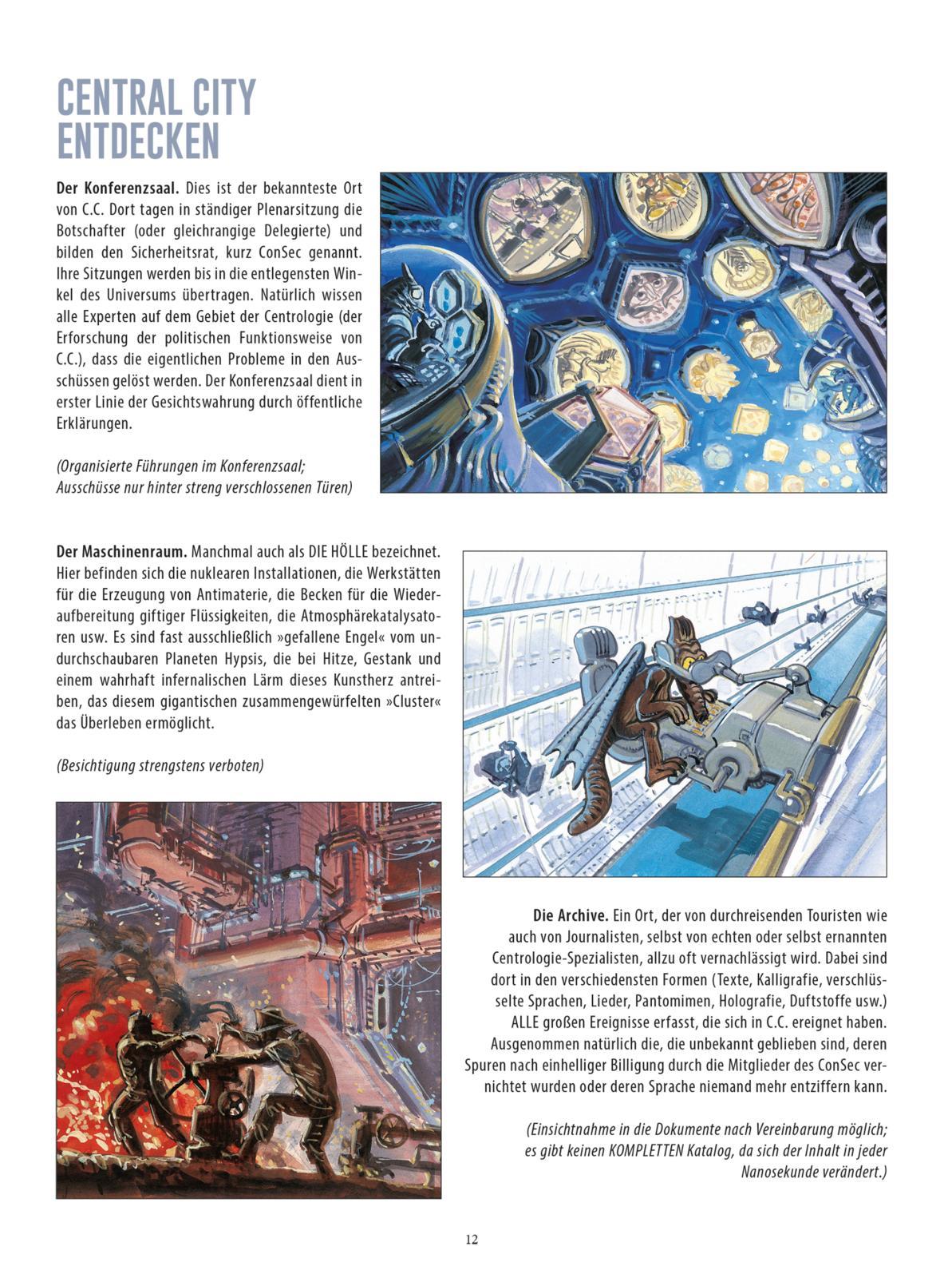 Beispielinhalt (Bild) Valerian und Veronique: Die Bewohner des Himmels - erweiterte Neuausgabe