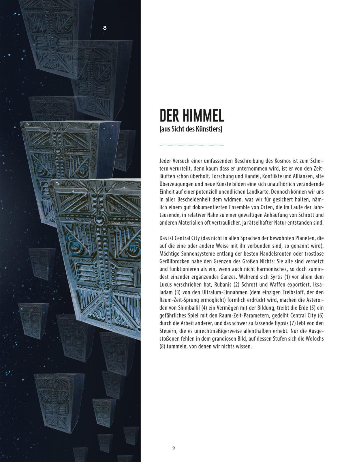 Beispielinhalt (Bild) Valerian und Veronique: Die Bewohner des Himmels - erweiterte Neuausgabe