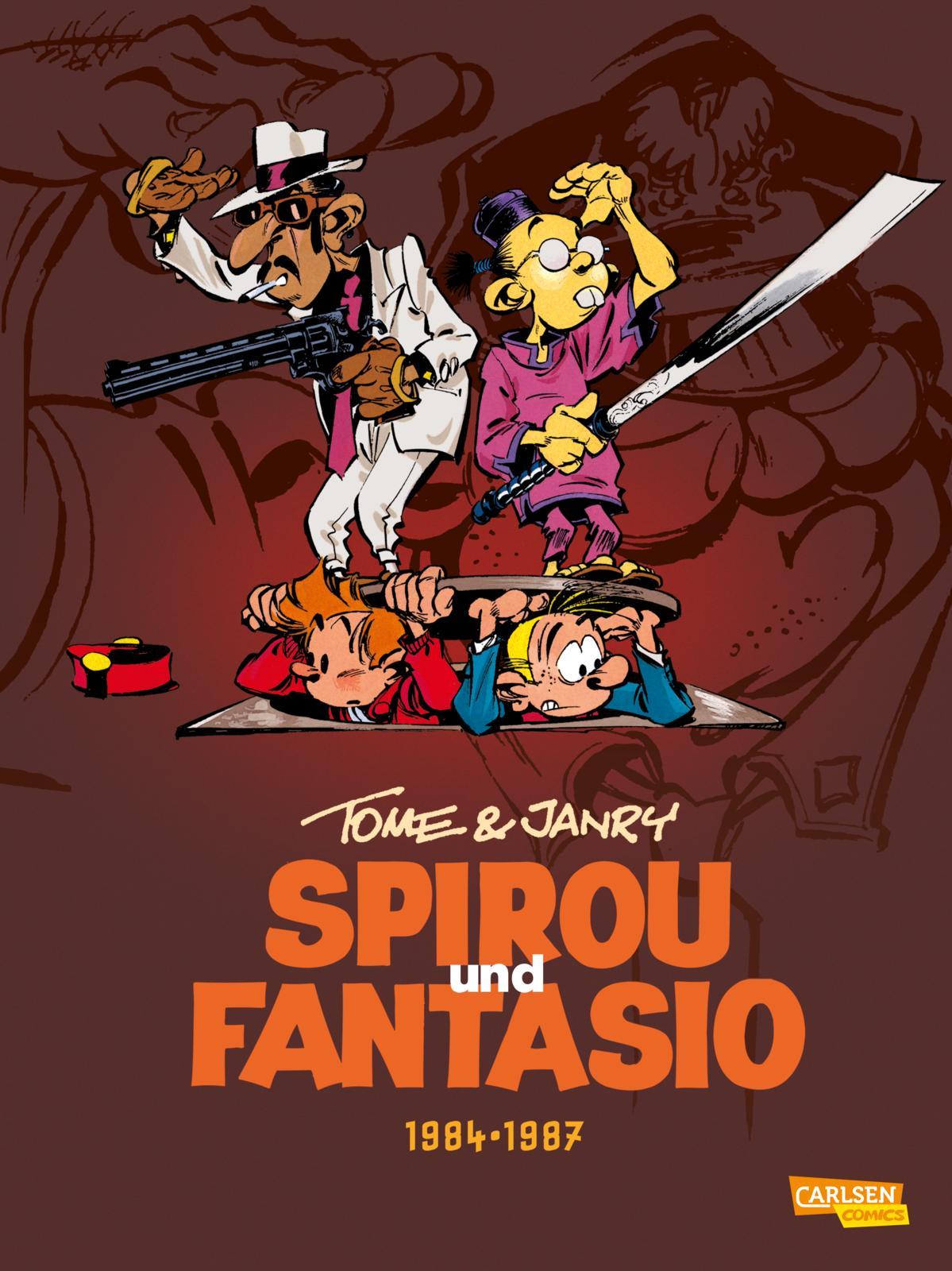 Vorderes Coverbild Spirou und Fantasio Gesamtausgabe 14: 1984-1987