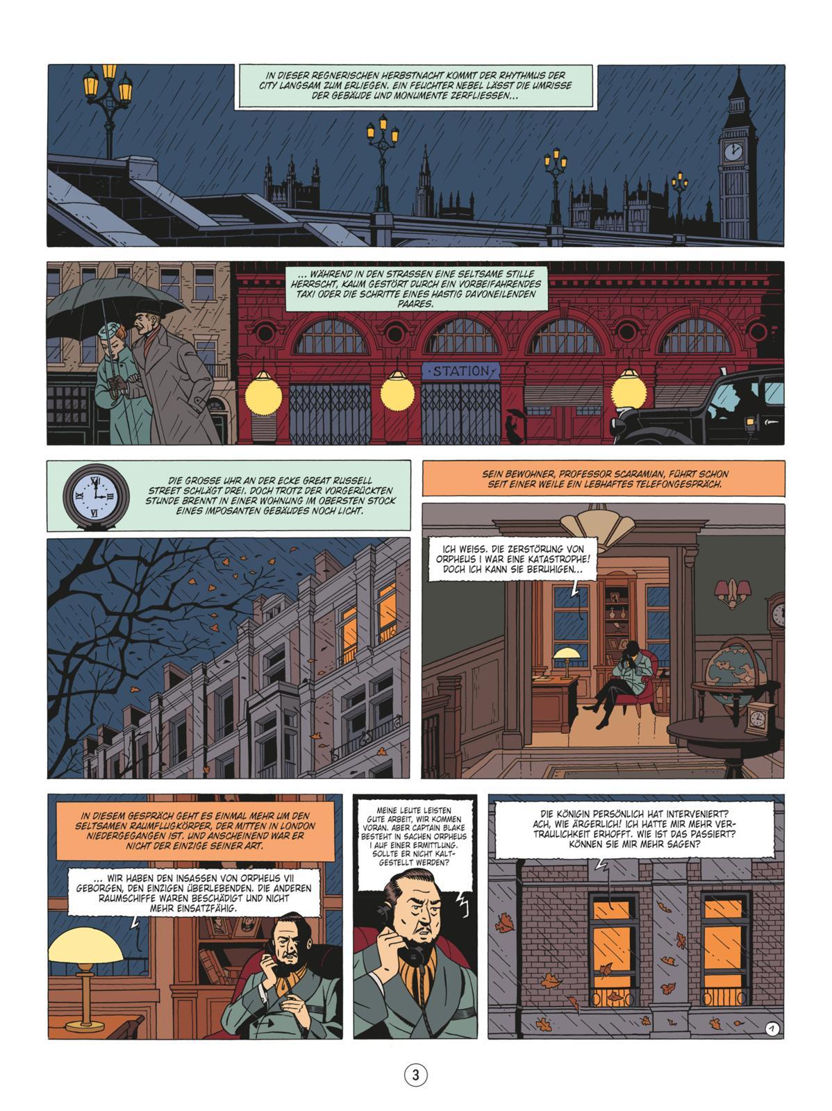 Beispielinhalt (Bild) Blake und Mortimer 24: Der Ruf des Moloch