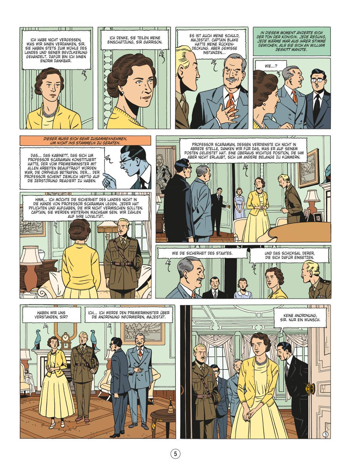 Beispielinhalt (Bild) Blake und Mortimer 24: Der Ruf des Moloch