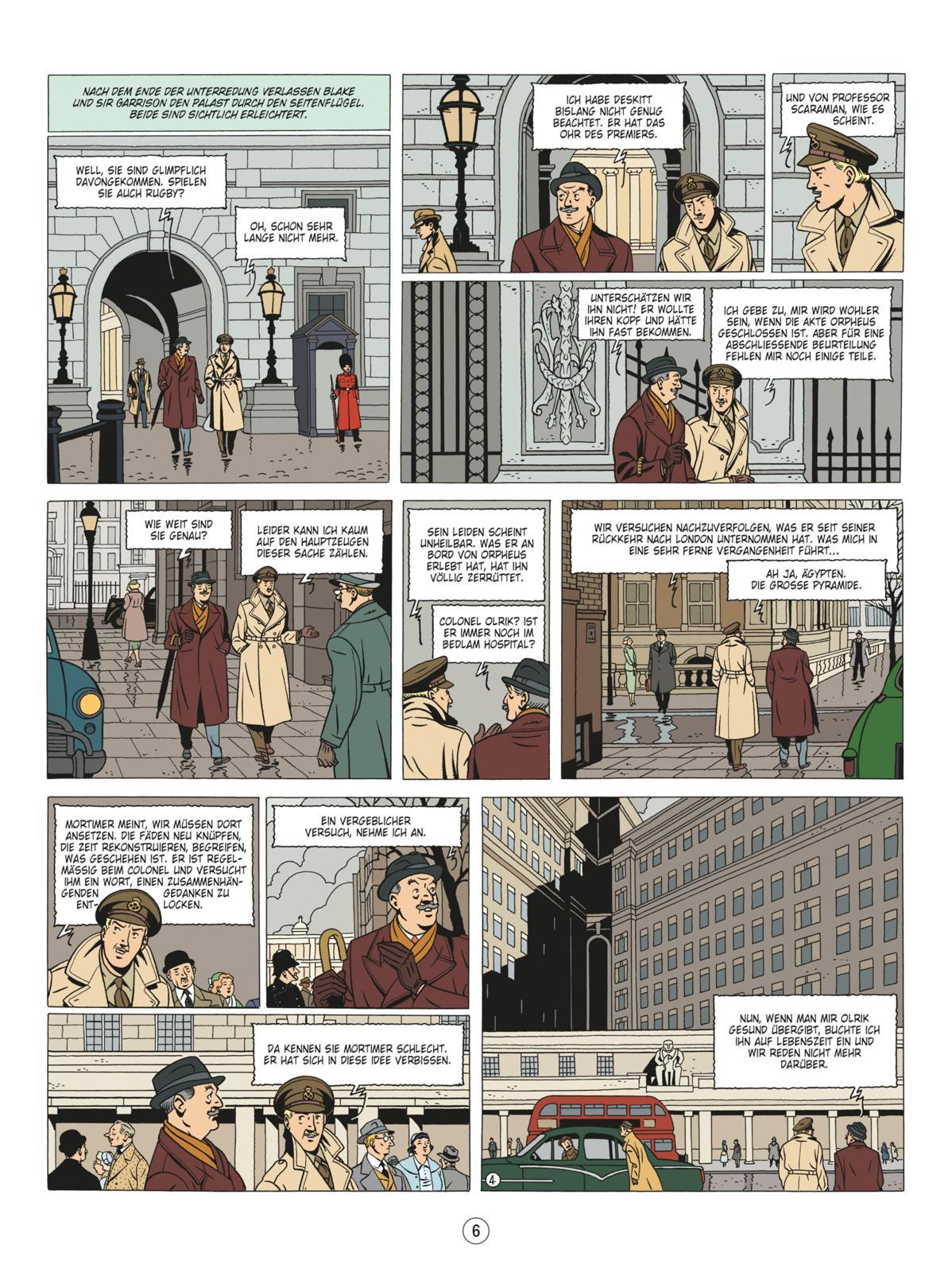 Beispielinhalt (Bild) Blake und Mortimer 24: Der Ruf des Moloch