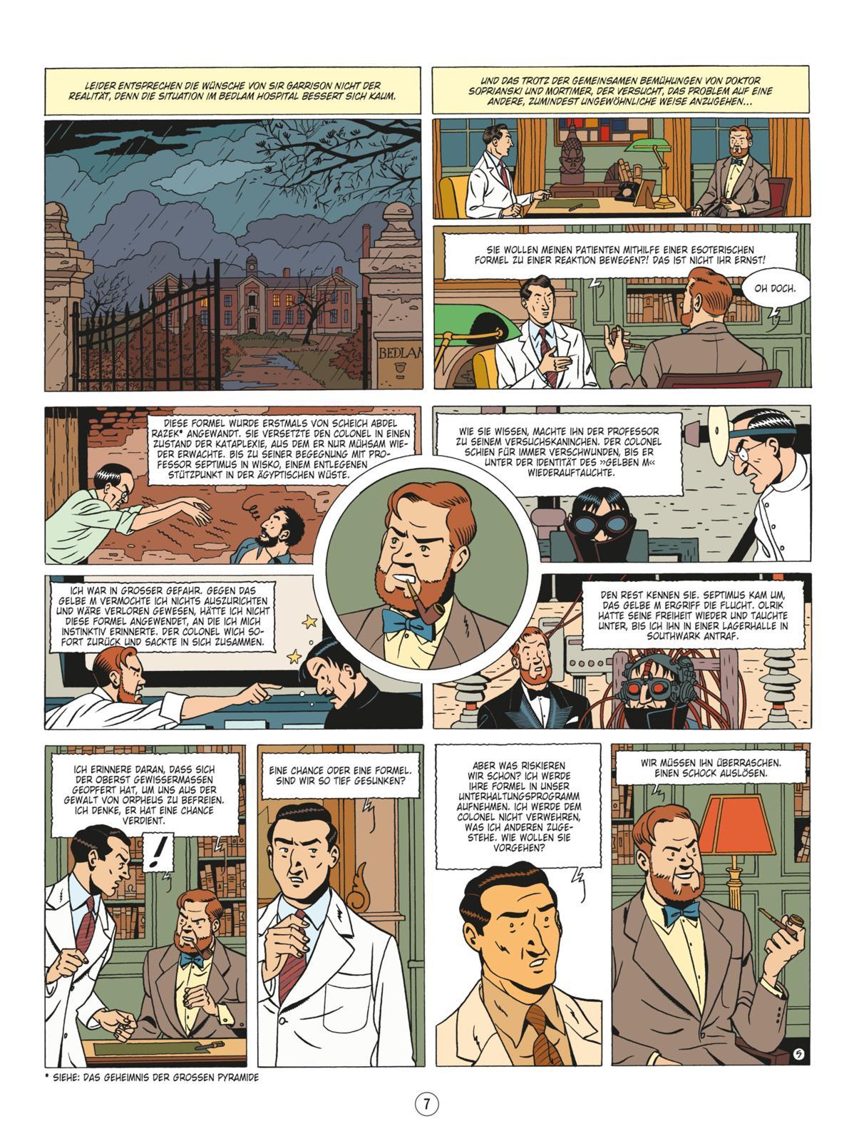 Beispielinhalt (Bild) Blake und Mortimer 24: Der Ruf des Moloch