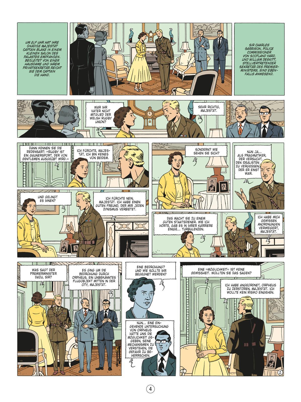 Beispielinhalt (Bild) Blake und Mortimer 24: Der Ruf des Moloch