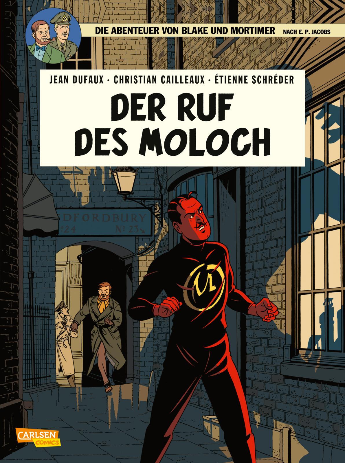 Vorderes Coverbild Blake und Mortimer 24: Der Ruf des Moloch