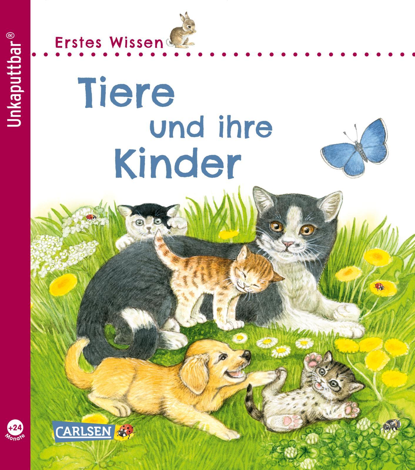Vorderes Coverbild Unkaputtbar: Erstes Wissen: Tiere und ihre Kinder