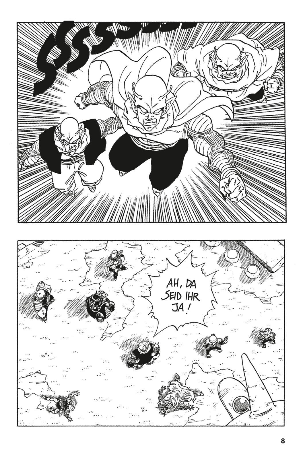 Beispielinhalt (Bild) Dragon Ball Massiv 8