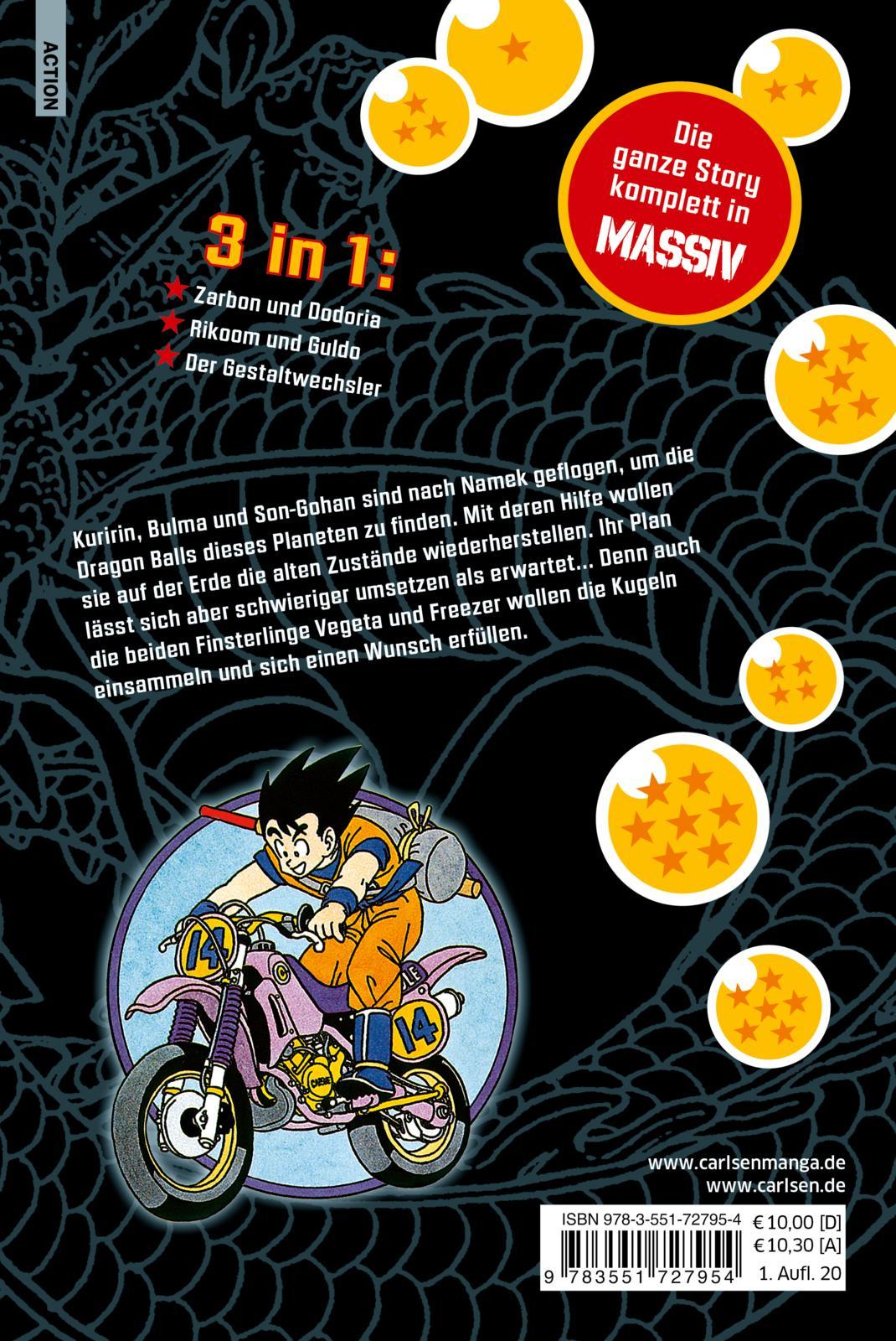 Rückseitencover Dragon Ball Massiv 8