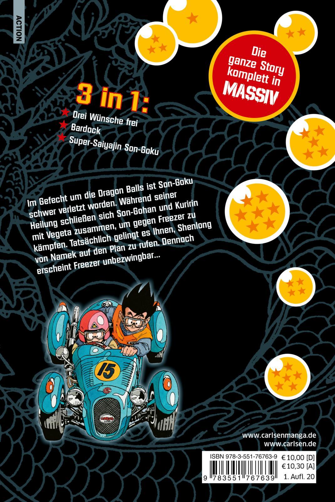 Rückseitencover Dragon Ball Massiv 9