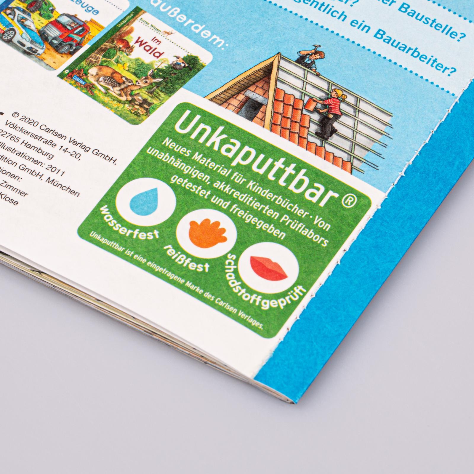 Beispielinhalt (Bild) Unkaputtbar: Erstes Wissen: Auf der Baustelle