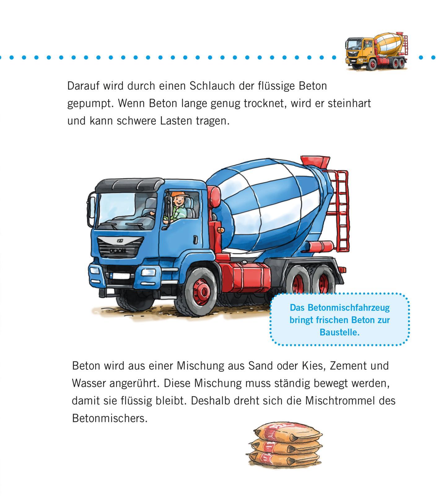 Beispielinhalt (Bild) Unkaputtbar: Erstes Wissen: Auf der Baustelle