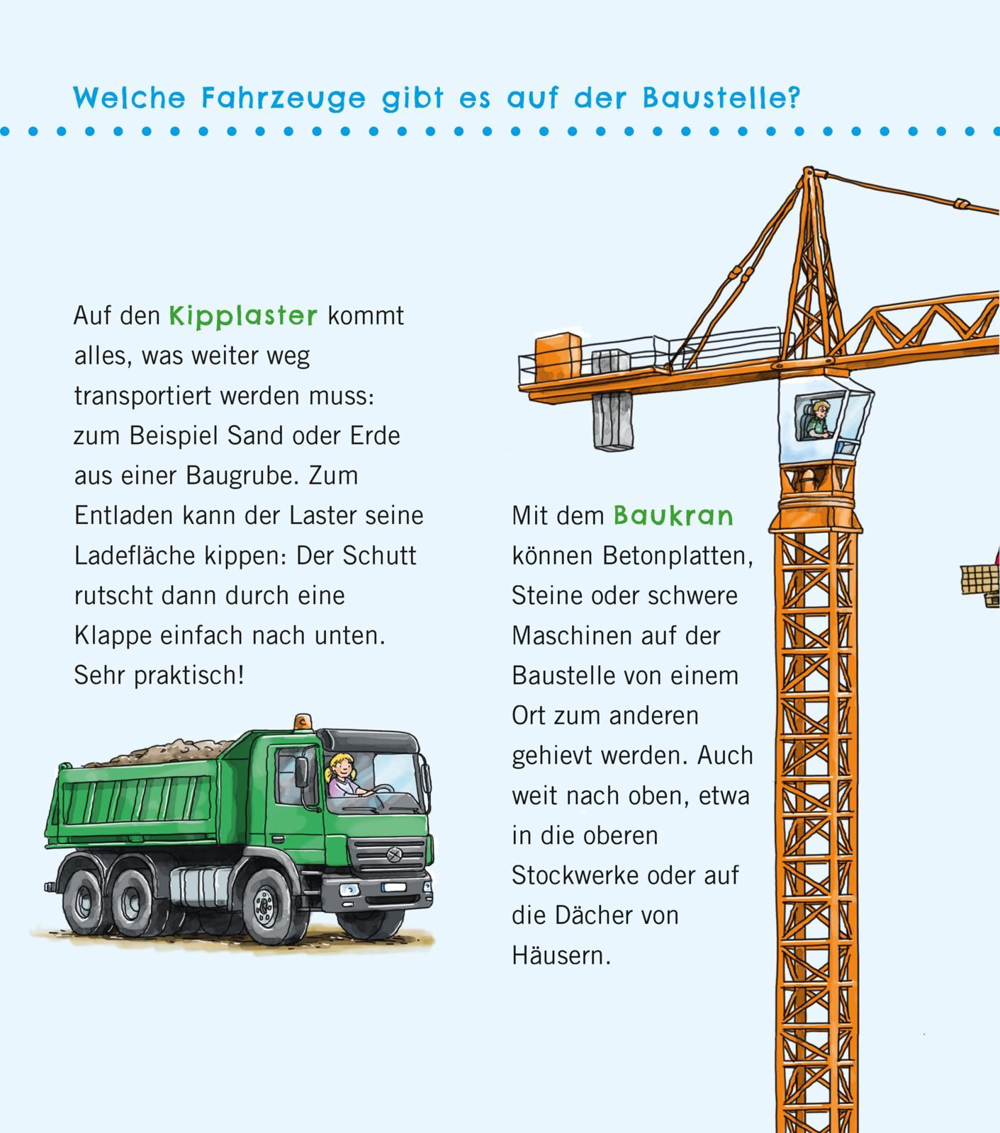 Beispielinhalt (Bild) Unkaputtbar: Erstes Wissen: Auf der Baustelle