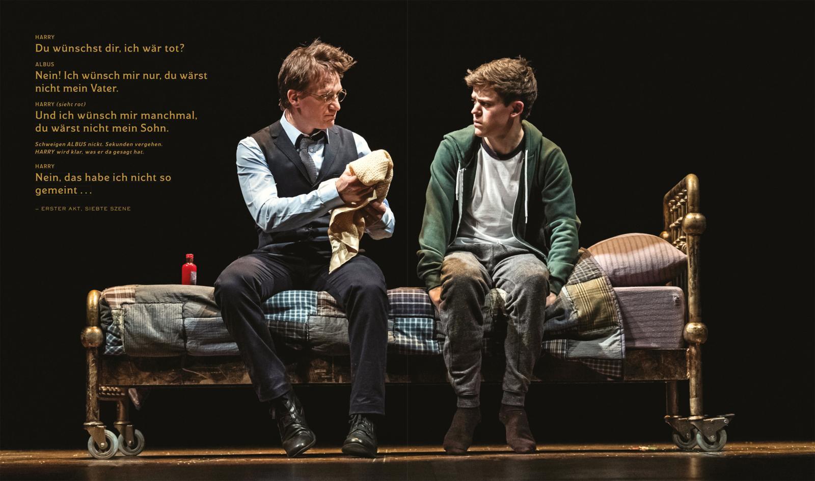 Beispielinhalt (Bild) Harry Potter und das verwunschene Kind: Die Entstehung - Hinter den Kulissen des gefeierten Theaterstücks