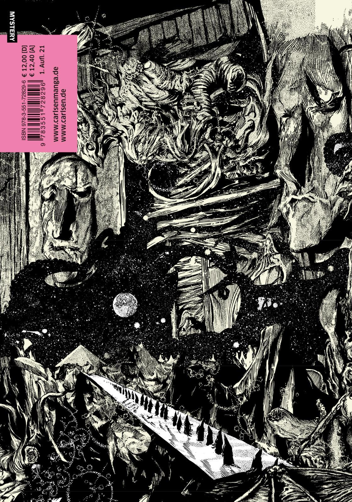 Rückseitencover H.P. Lovecrafts Der leuchtende Trapezoeder