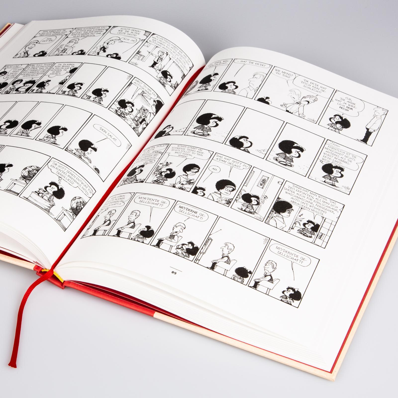 Beispielinhalt (Bild) Die Bibliothek der Comic-Klassiker: Mafalda
