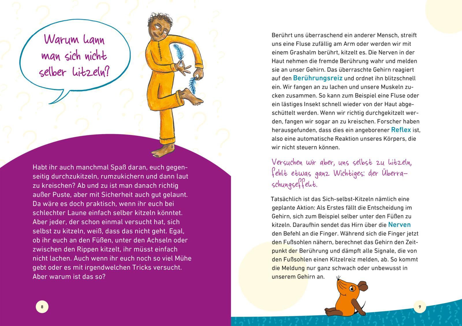 Beispielinhalt (Bild) Frag doch mal ... die Maus: Können Fische pupsen?