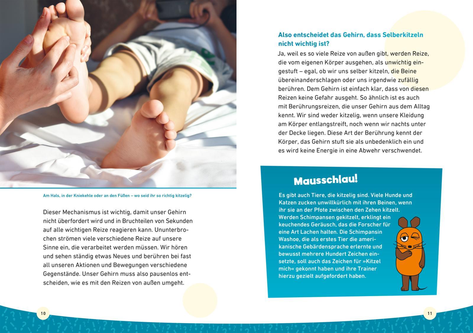 Beispielinhalt (Bild) Frag doch mal ... die Maus: Können Fische pupsen?