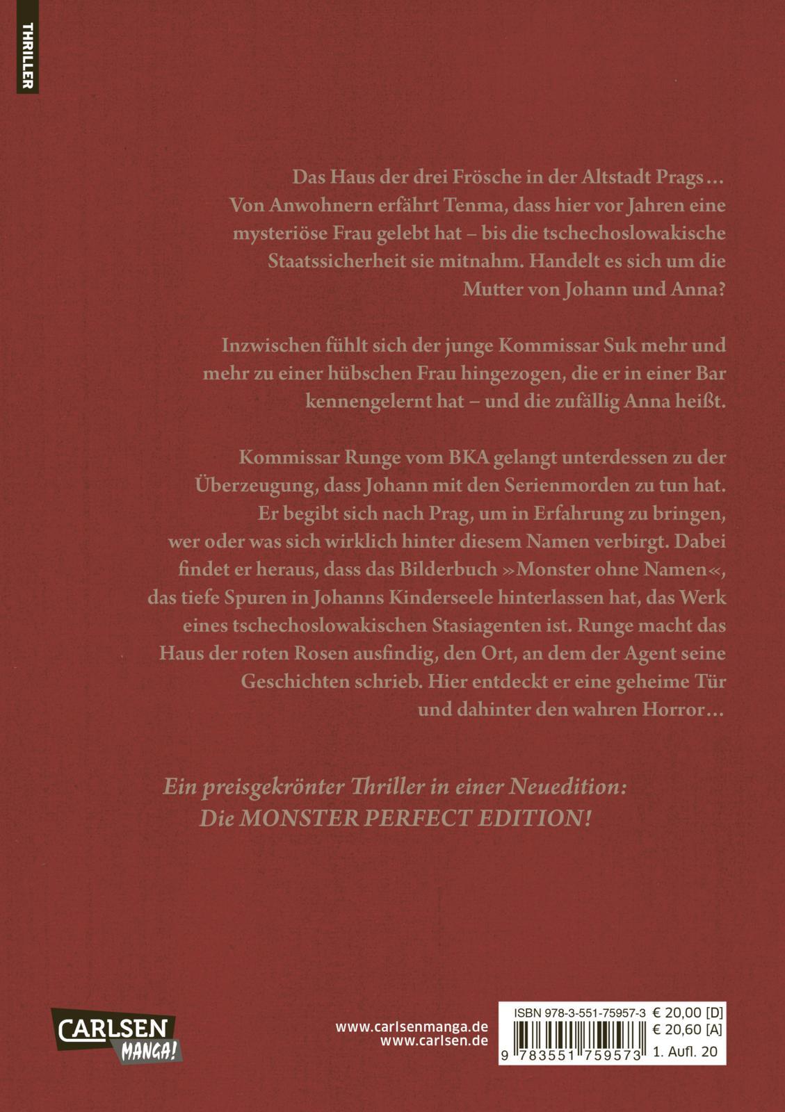 Rückseitencover Monster Perfect Edition 6