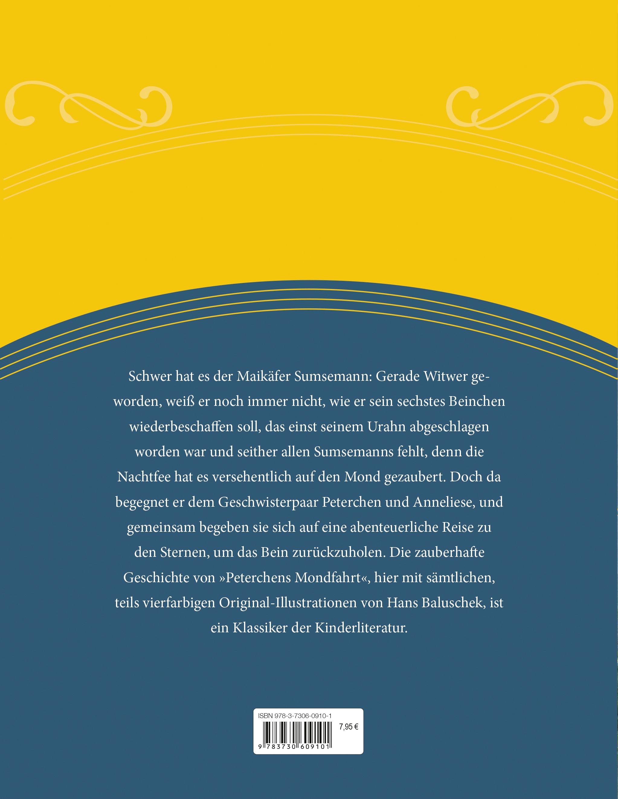 Beispielinhalt (Bild) Peterchens Mondfahrt. Illustrierte Ausgabe