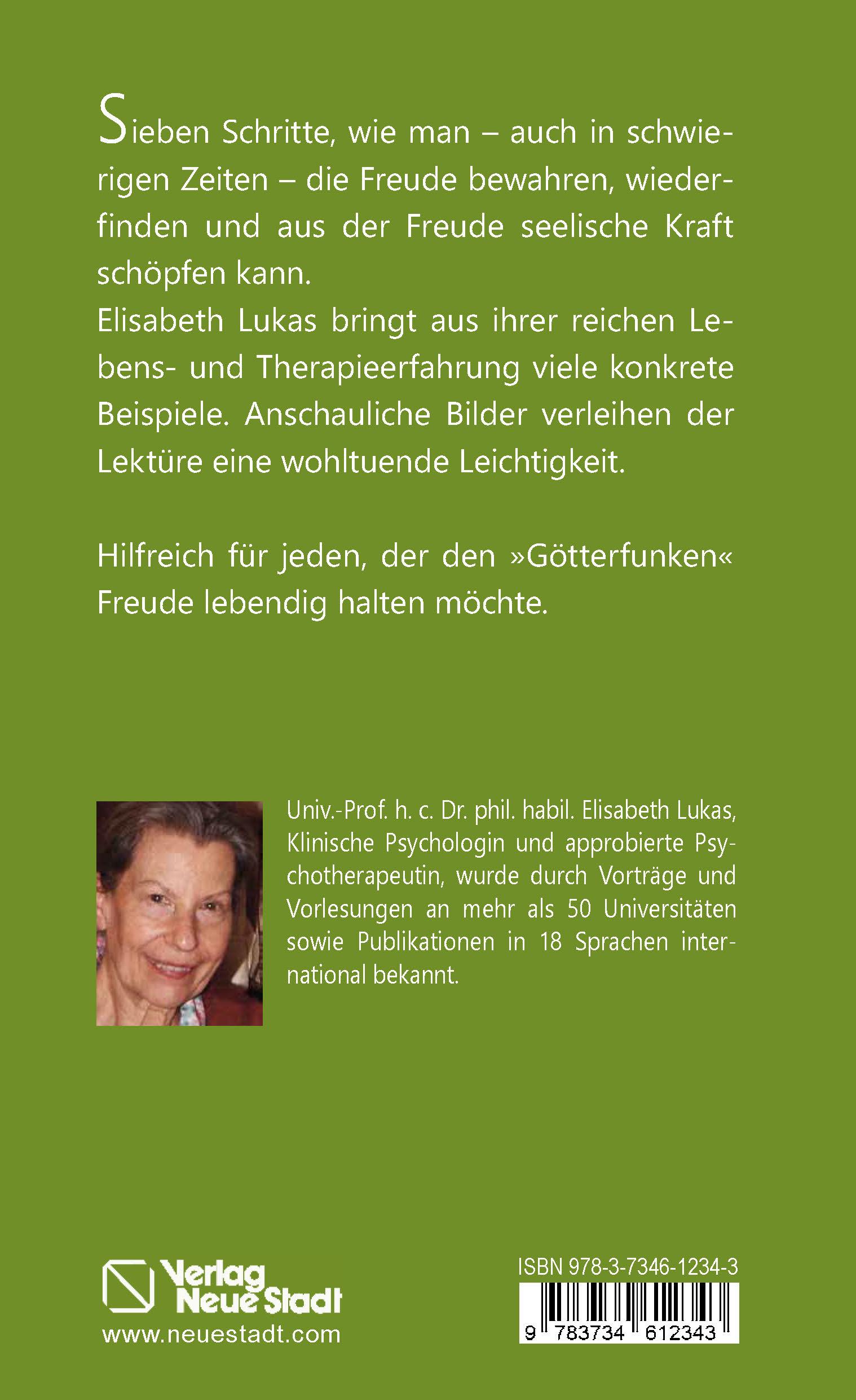 Rückseitencover Der Freude auf der Spur