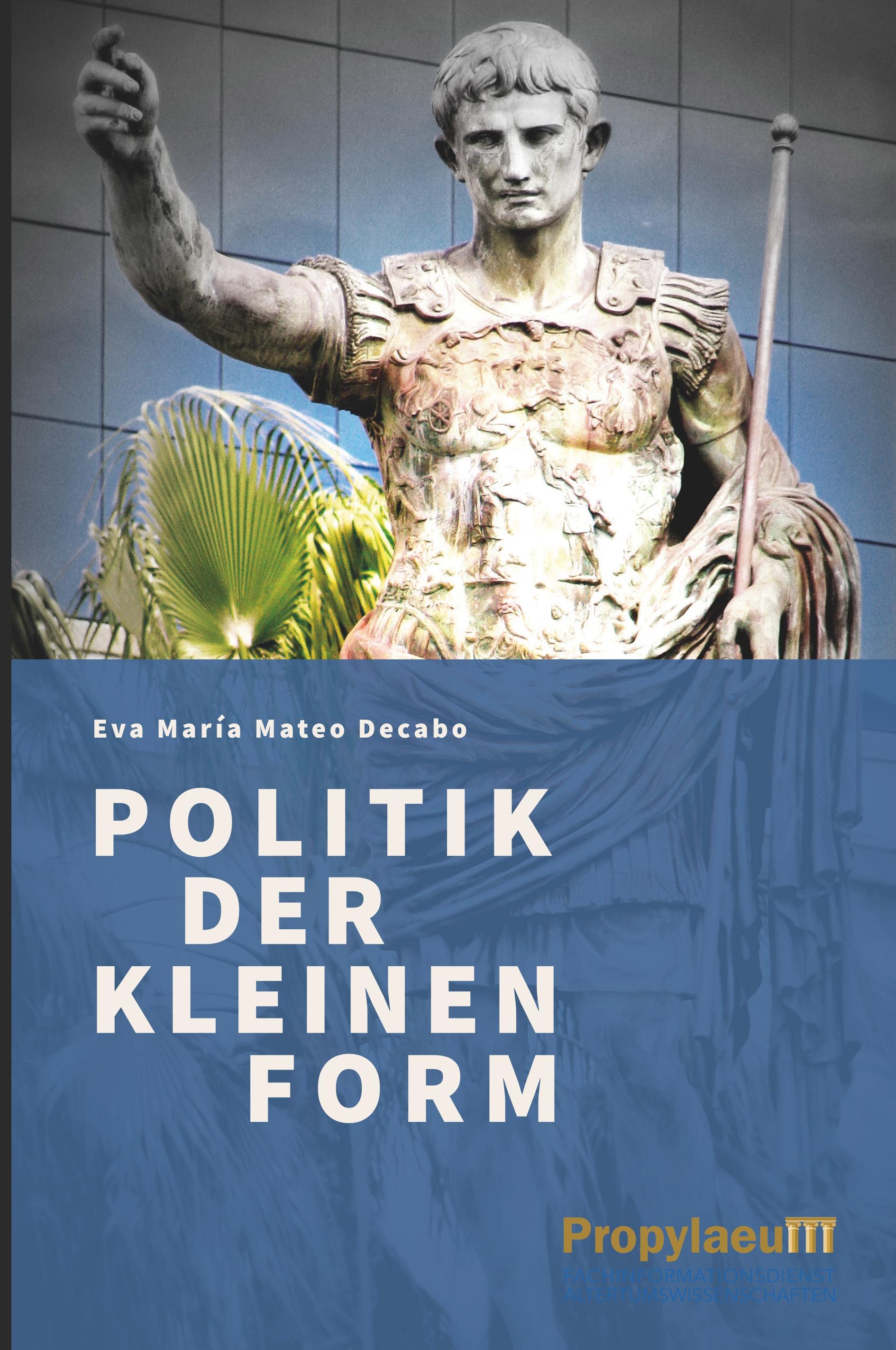 Vorderes Coverbild Politik der kleinen Form