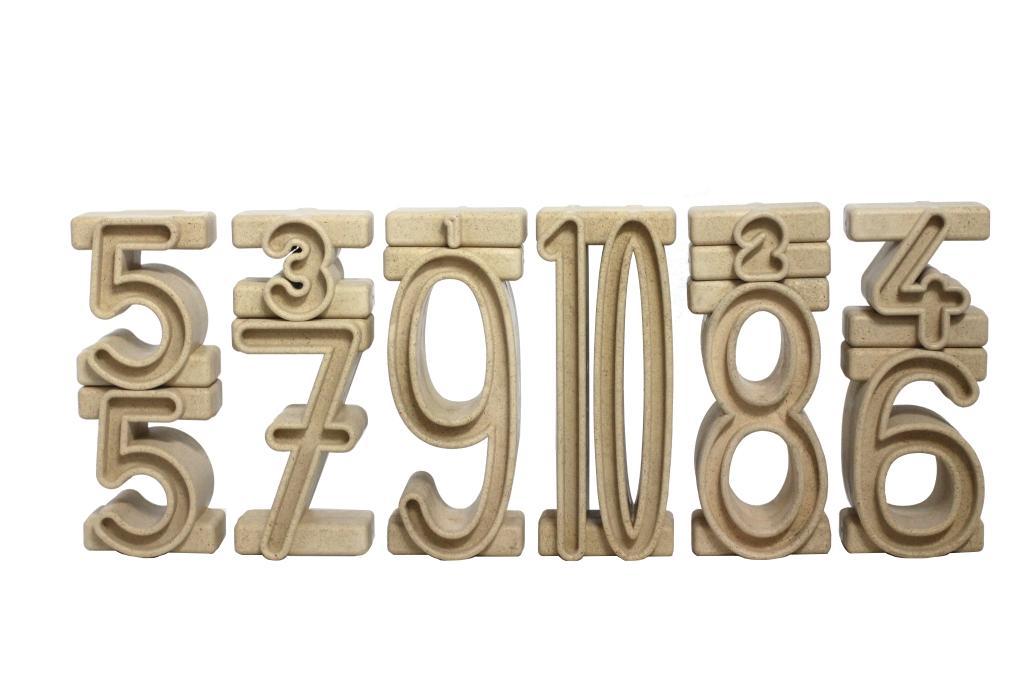 Beispielinhalt (Bild) Stapelzahlen 100er Zahlenraum