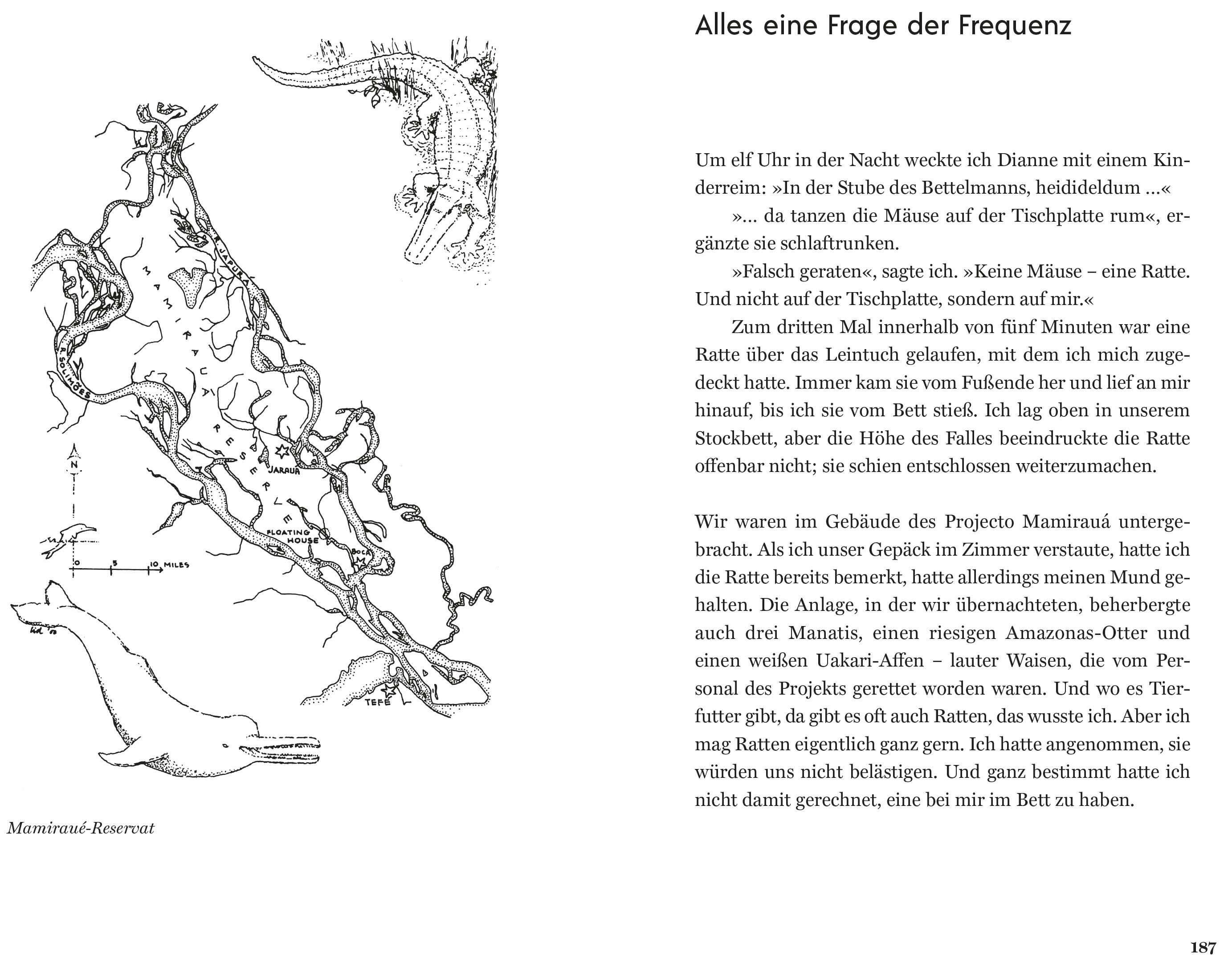 Beispielinhalt (Bild) Der Ruf der rosa Delfine