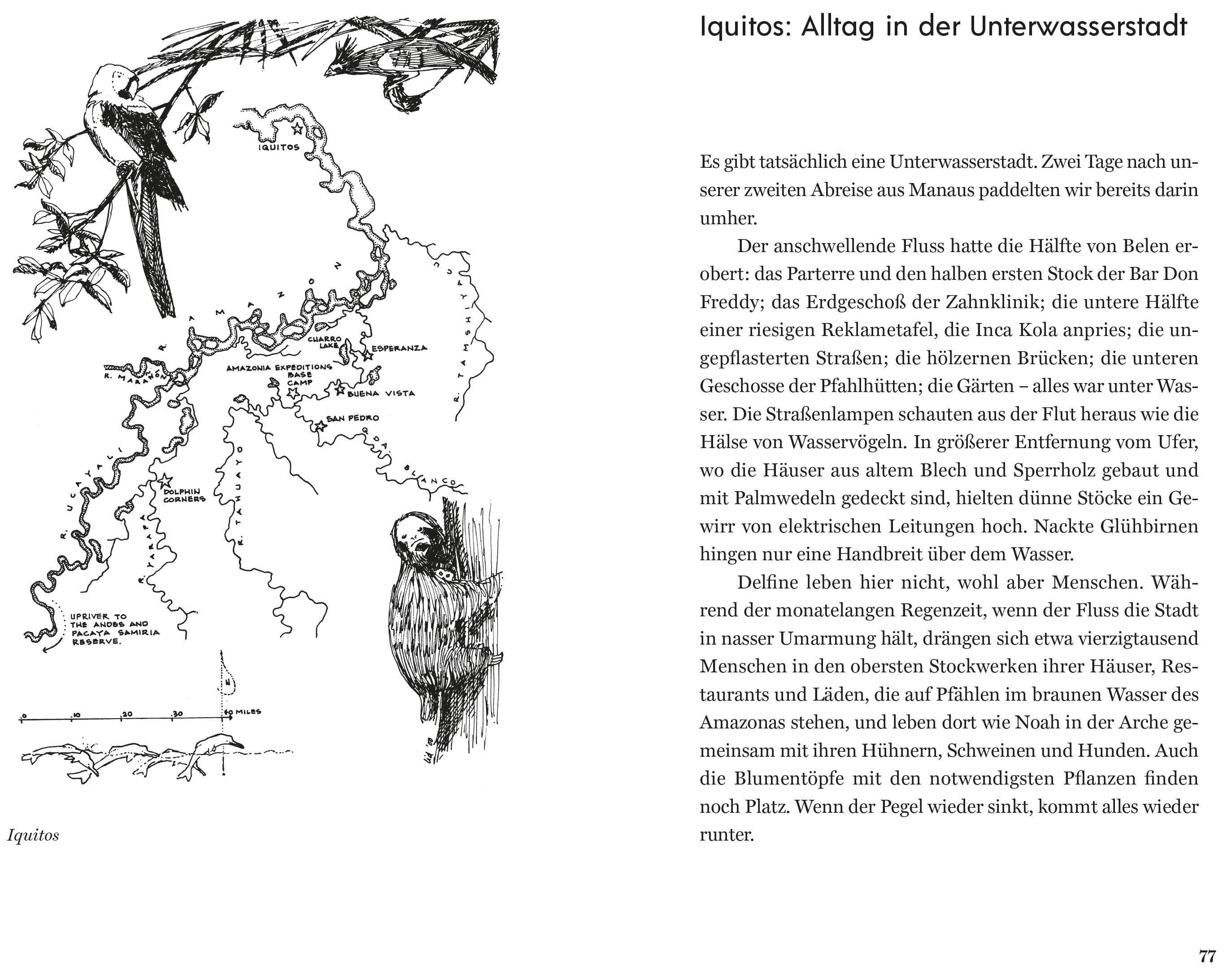 Beispielinhalt (Bild) Der Ruf der rosa Delfine