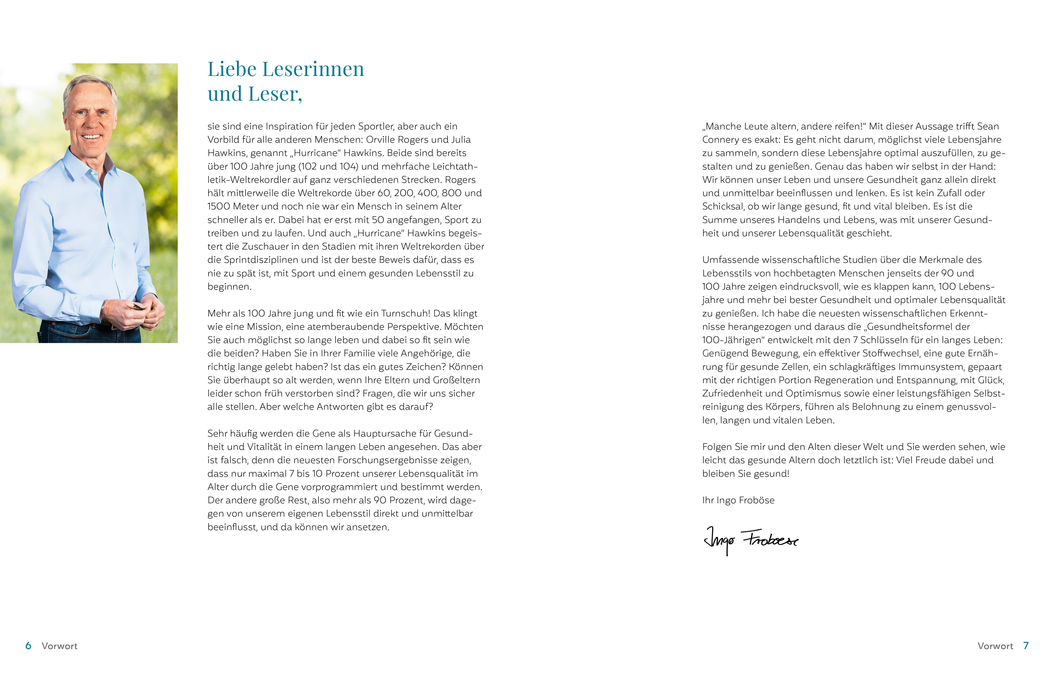 Beispielinhalt (Bild) Die Gesundheitsformel der 100-Jährigen