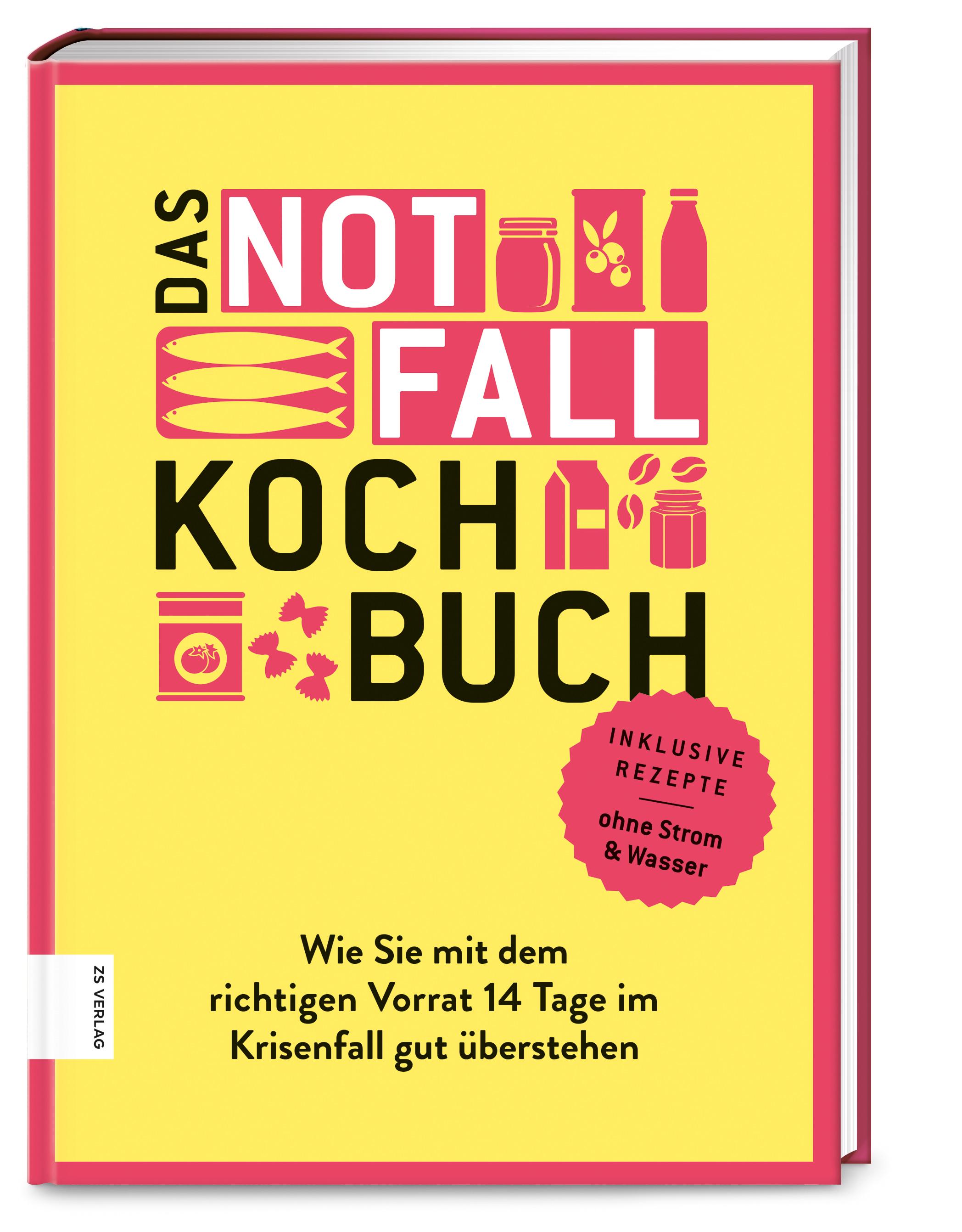 Vorderes Coverbild Das Notfallkochbuch