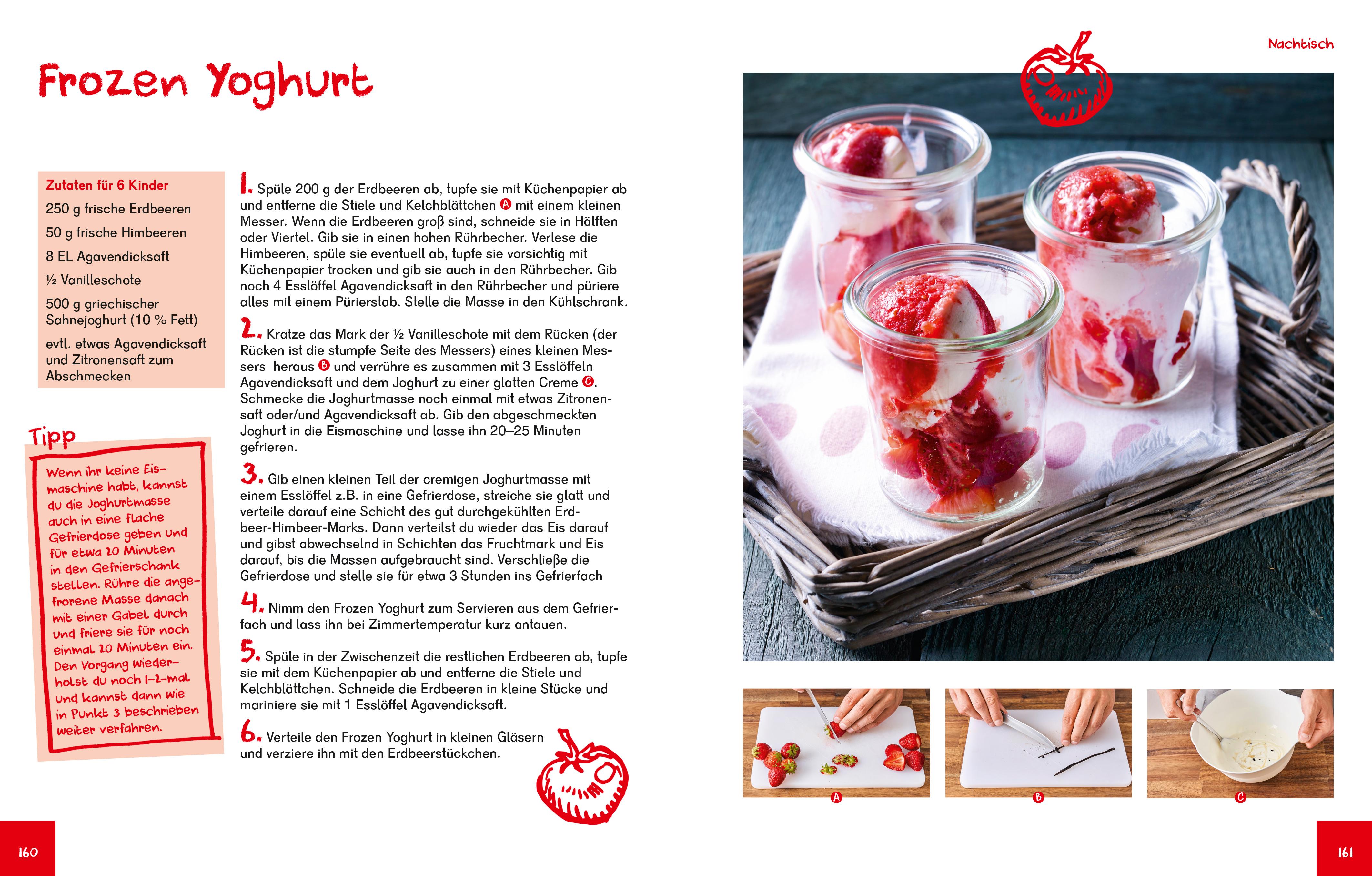 Beispielinhalt (Bild) Das Dr. Oetker Schulkochbuch für Kinder