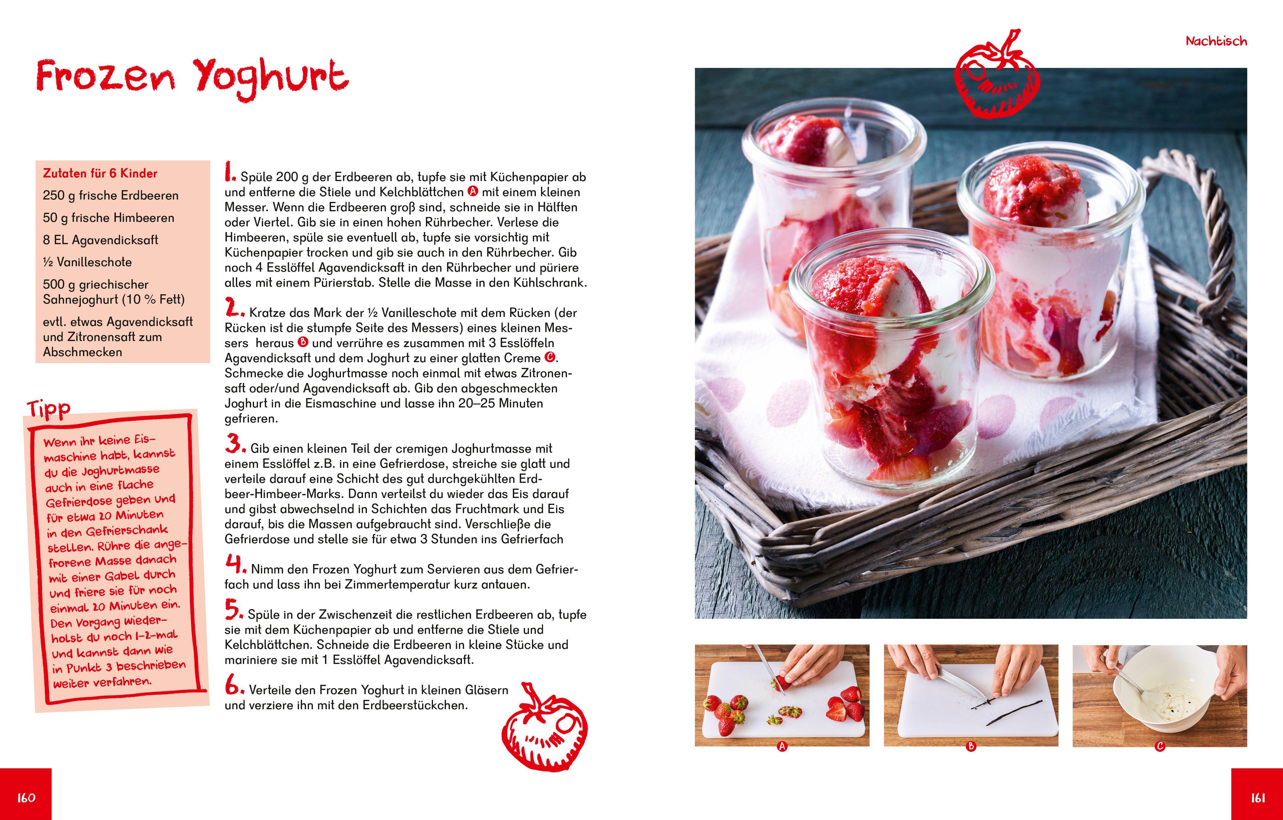 Beispielinhalt (Bild) Das Dr. Oetker Schulkochbuch für Kinder