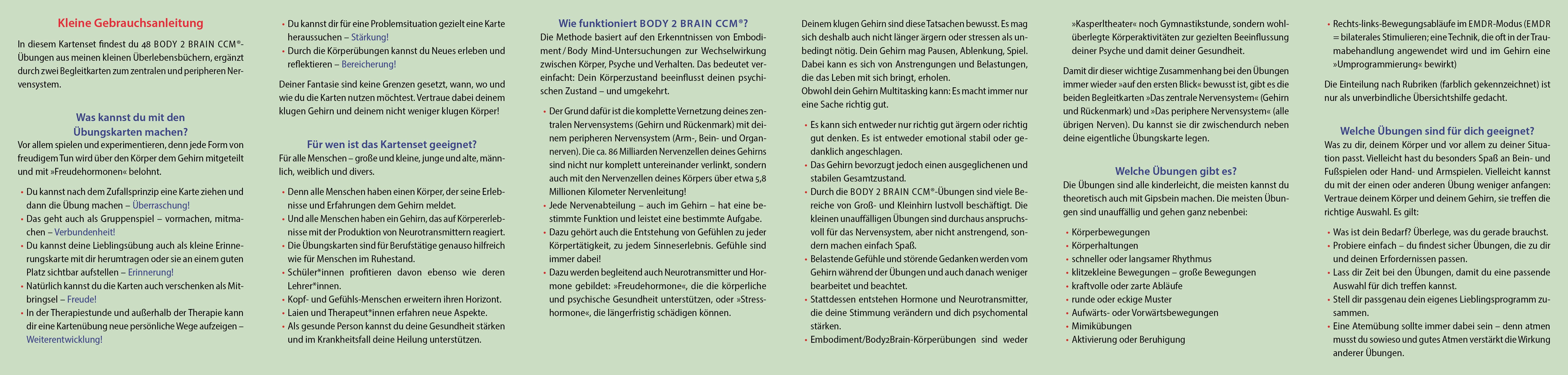 Beispielinhalt (Bild) Ich schaf(f) das!