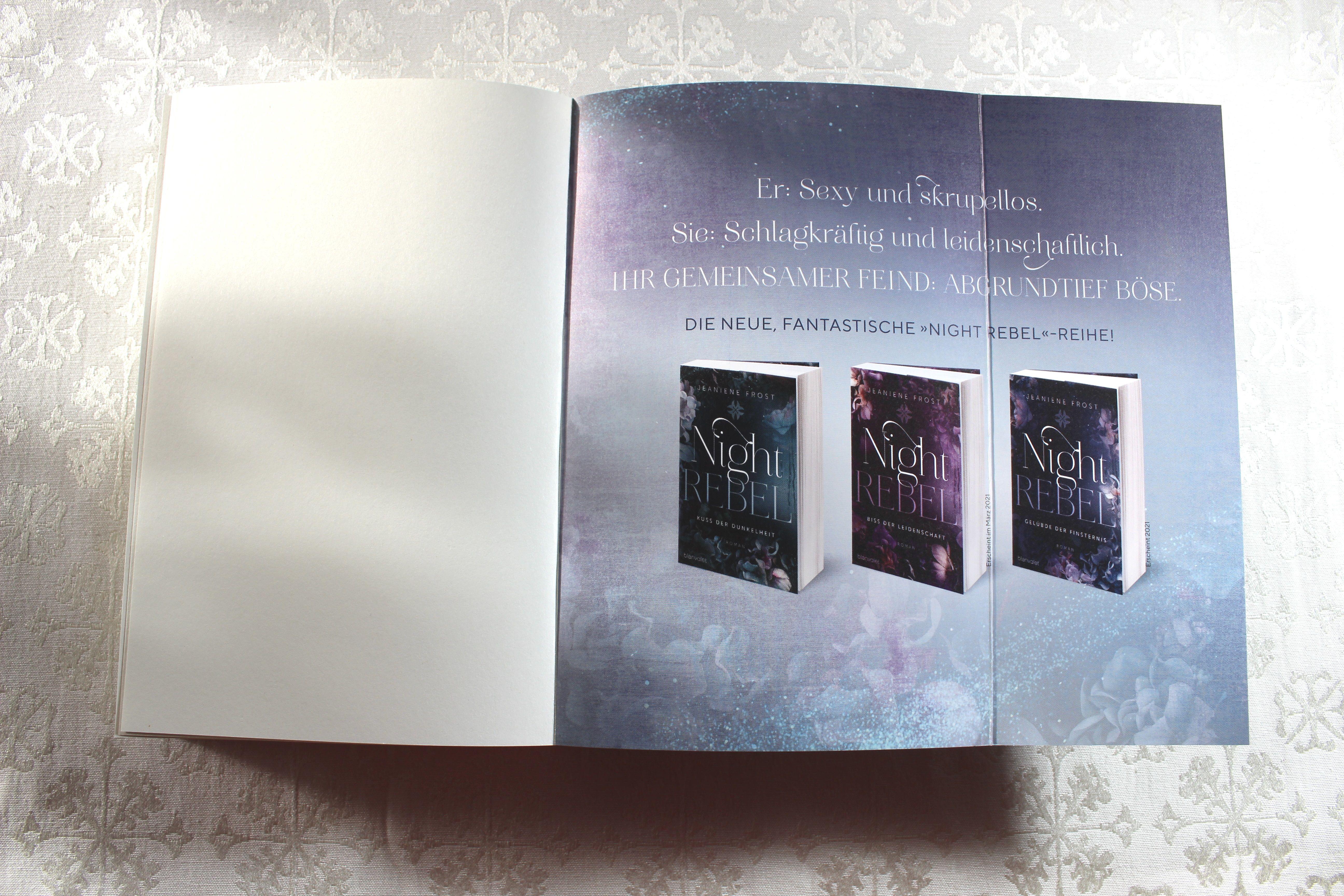 Beispielinhalt (Bild) Night Rebel 1 - Kuss der Dunkelheit