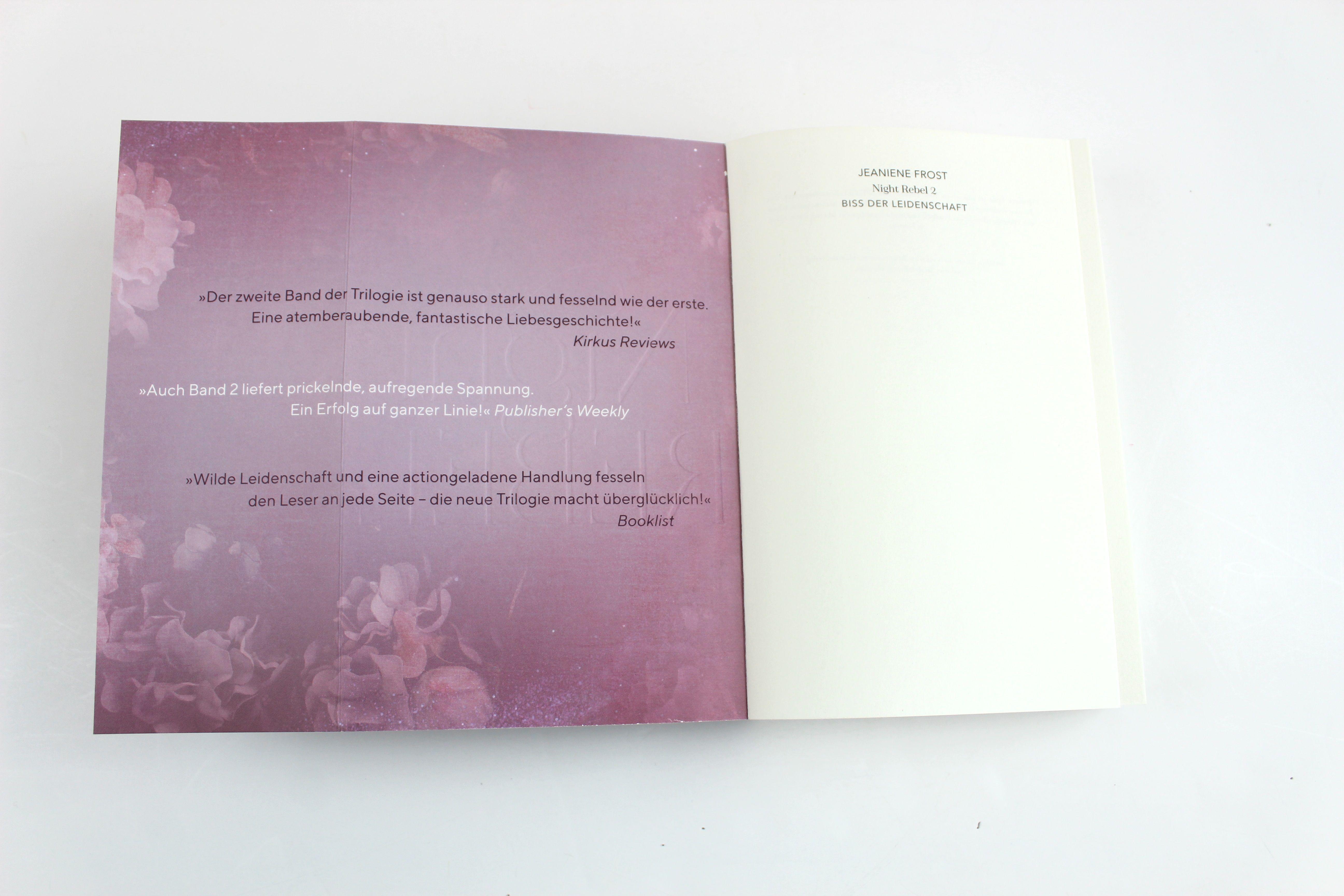 Beispielinhalt (Bild) Night Rebel 2 - Biss der Leidenschaft