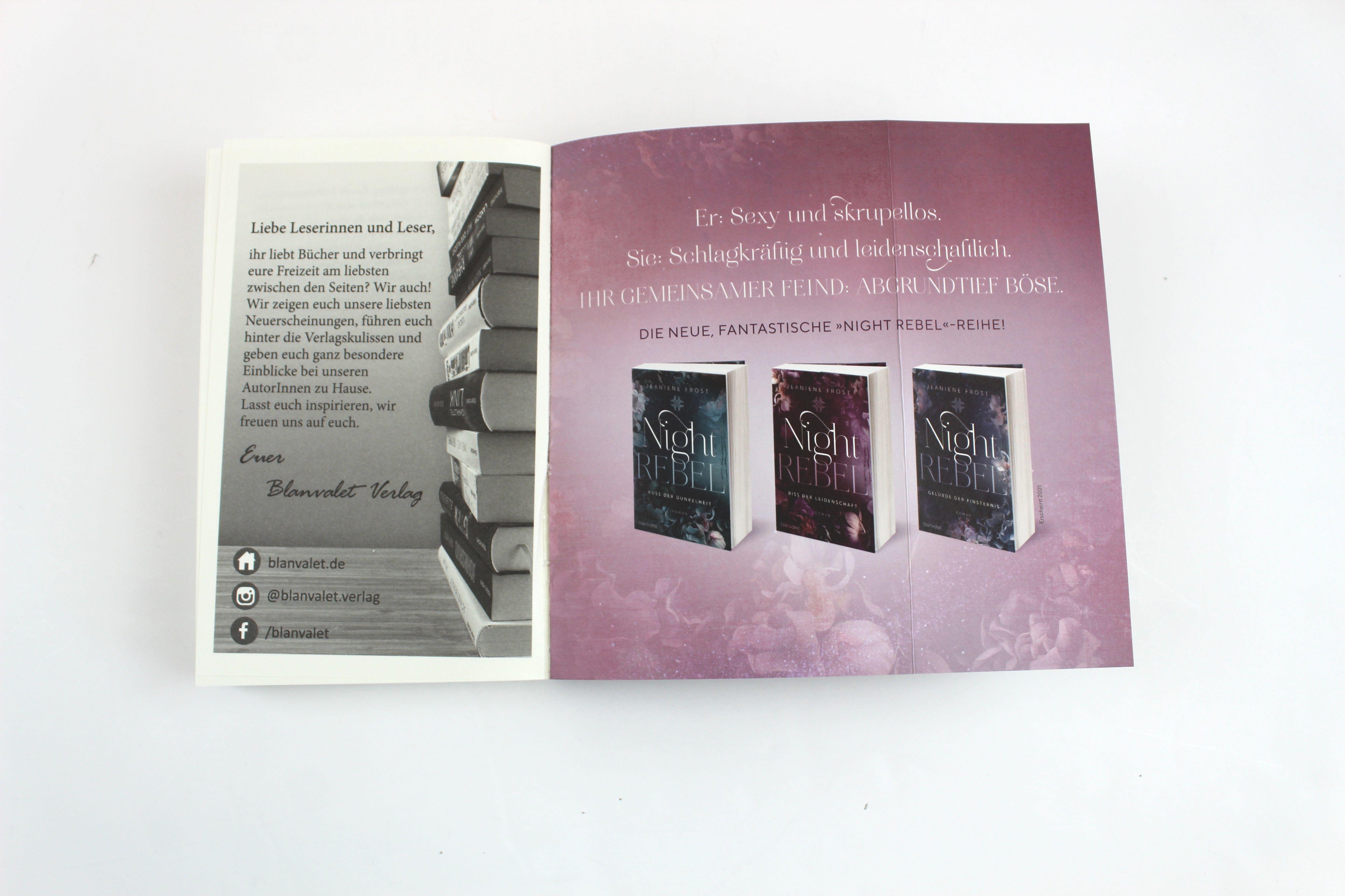 Beispielinhalt (Bild) Night Rebel 2 - Biss der Leidenschaft