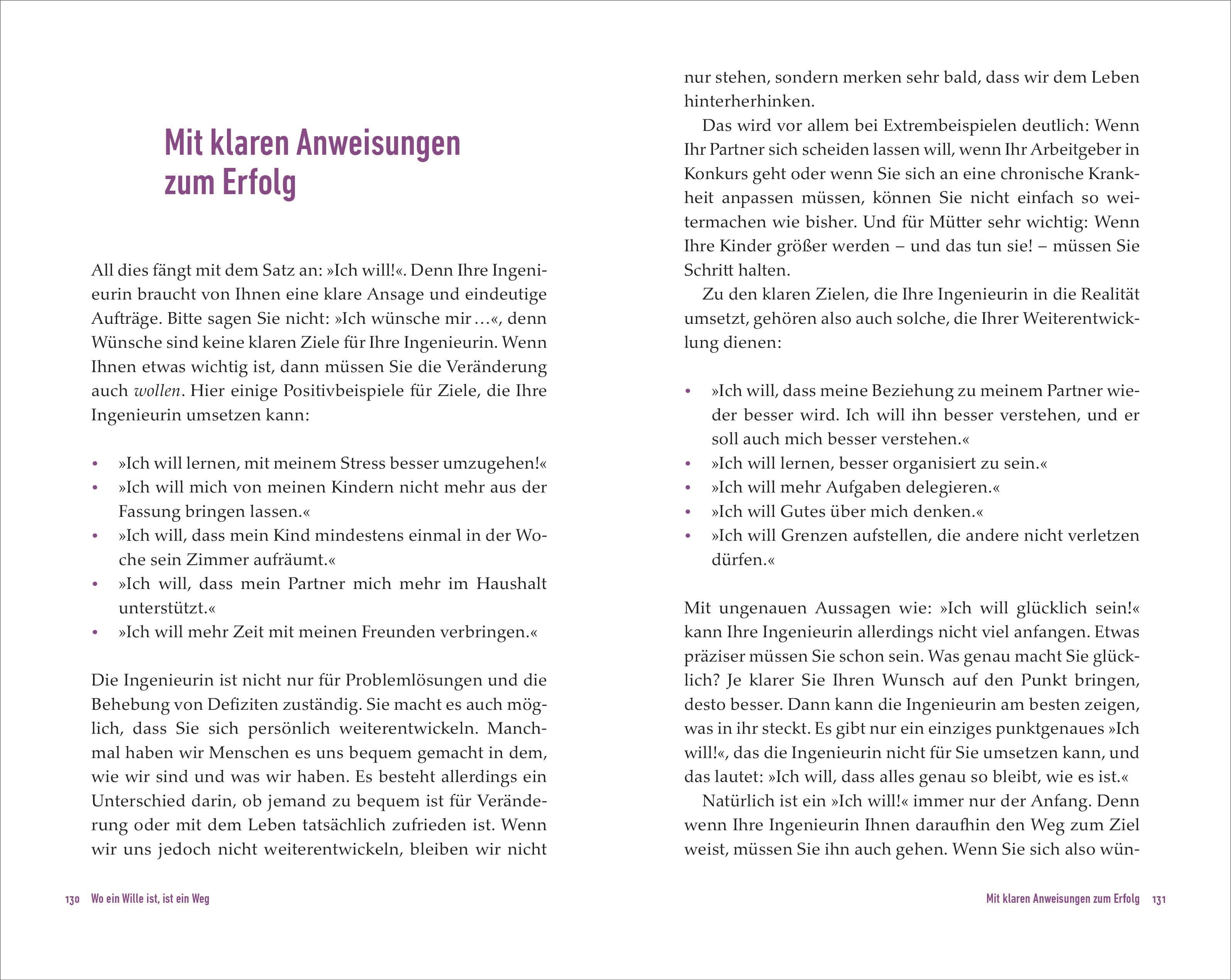 Beispielinhalt (Bild) Das Geheimnis ausgeglichener Mütter