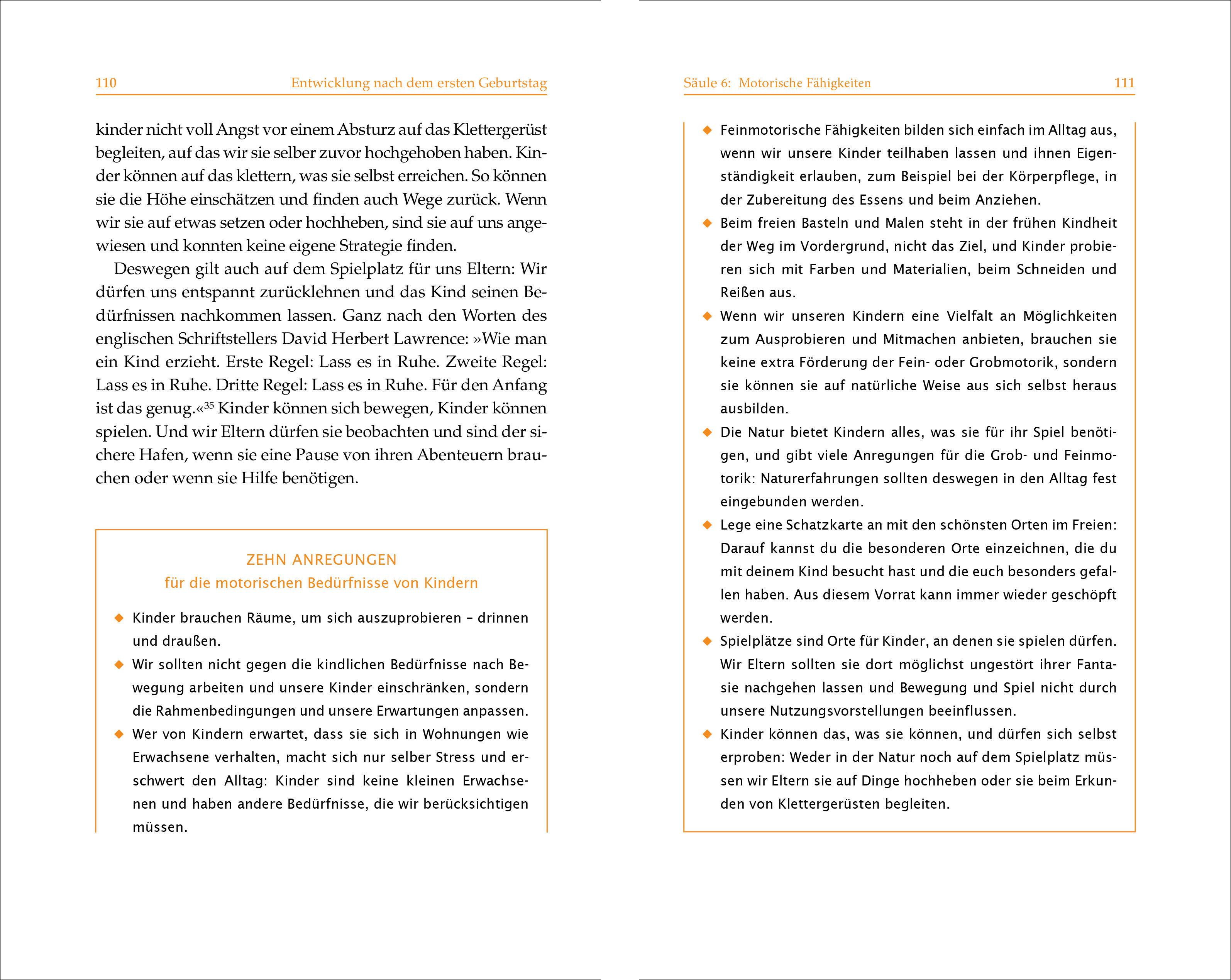 Beispielinhalt (Bild) Geborgene Kindheit