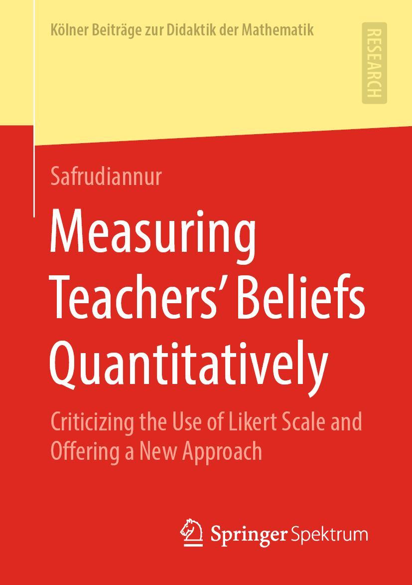 Vorderes Coverbild Measuring Teachers' Beliefs Quantitatively