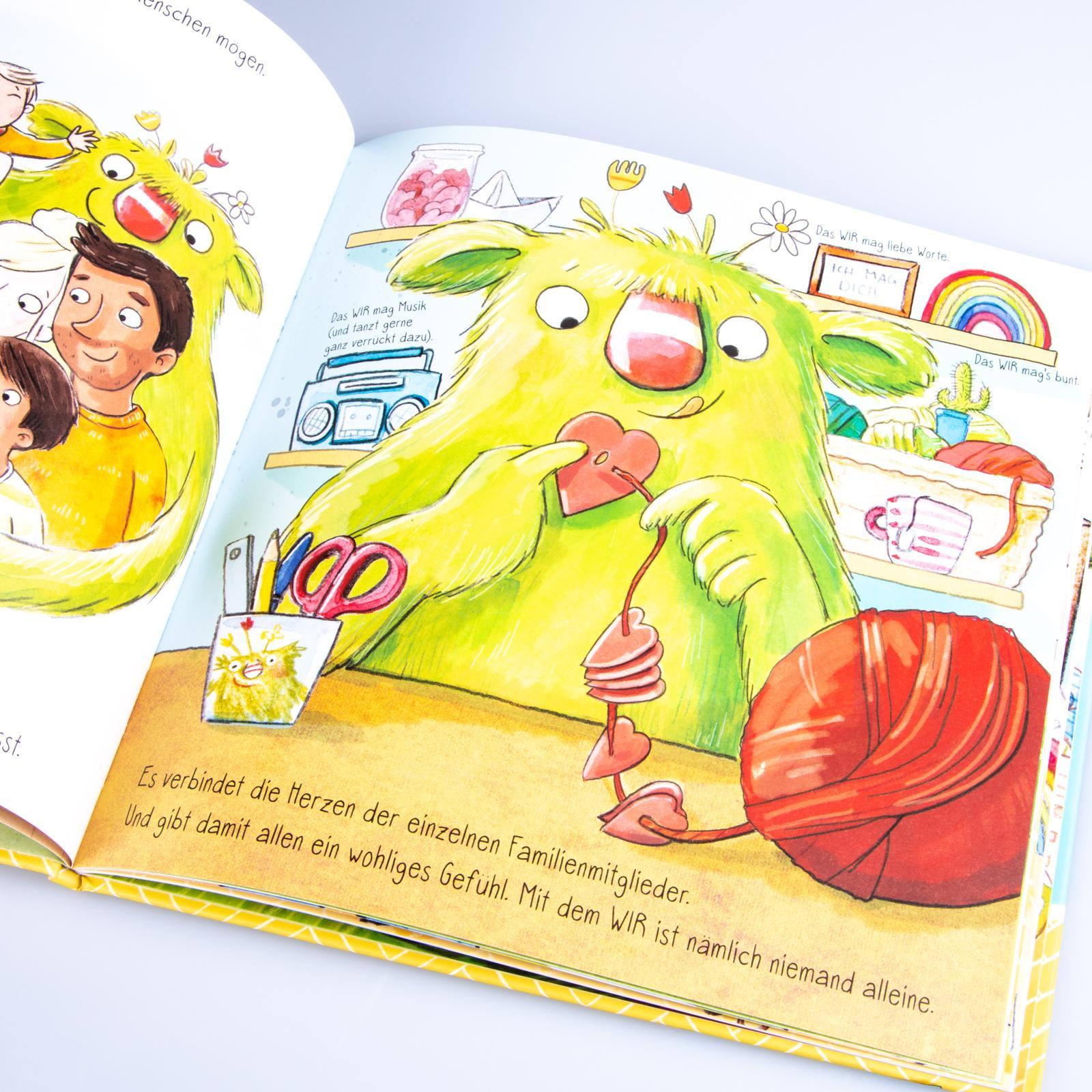 Beispielinhalt (Bild) Das kleine WIR zu Hause