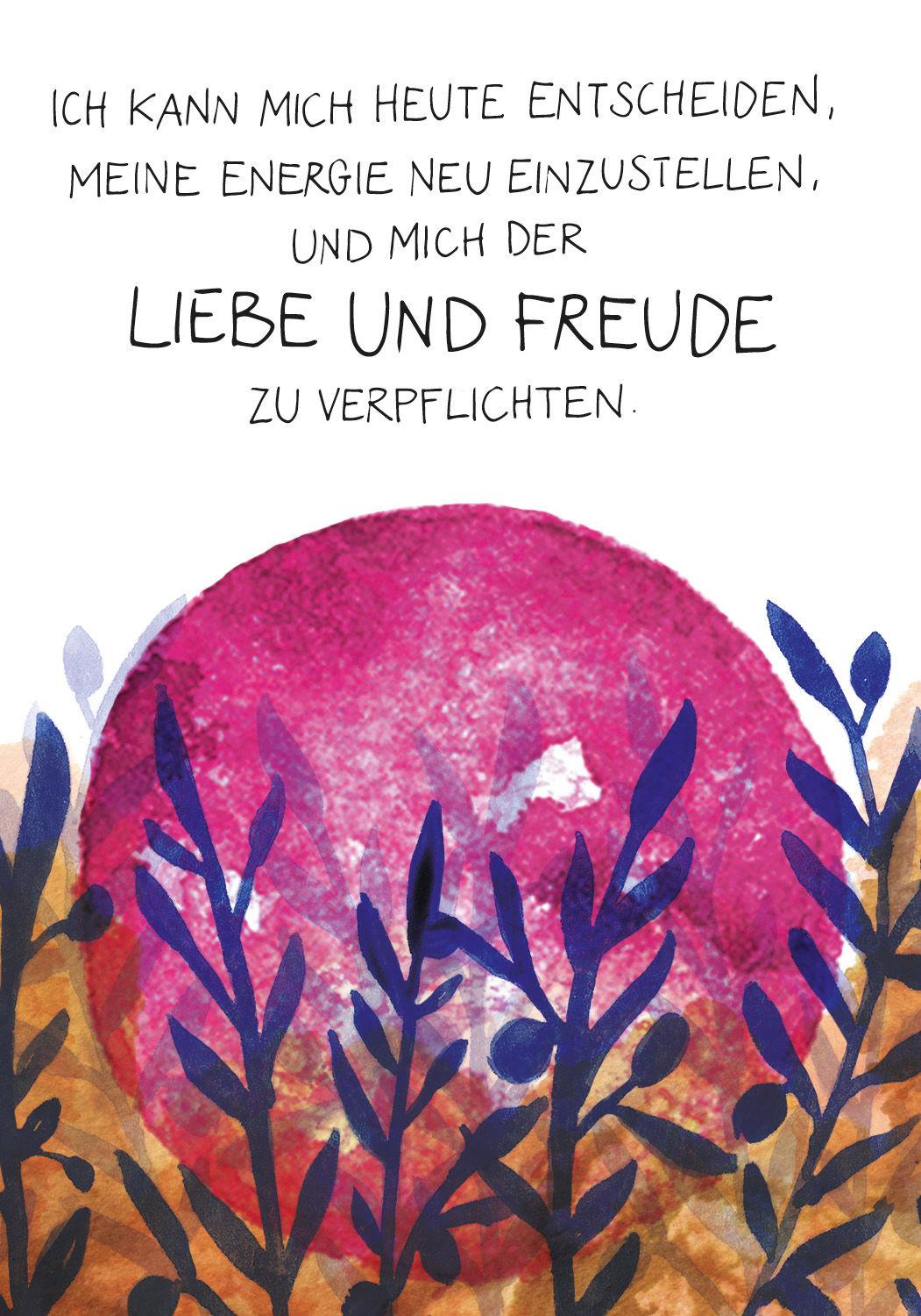 Beispielinhalt (Bild) Das Universum schenkt dir alles Kartenset