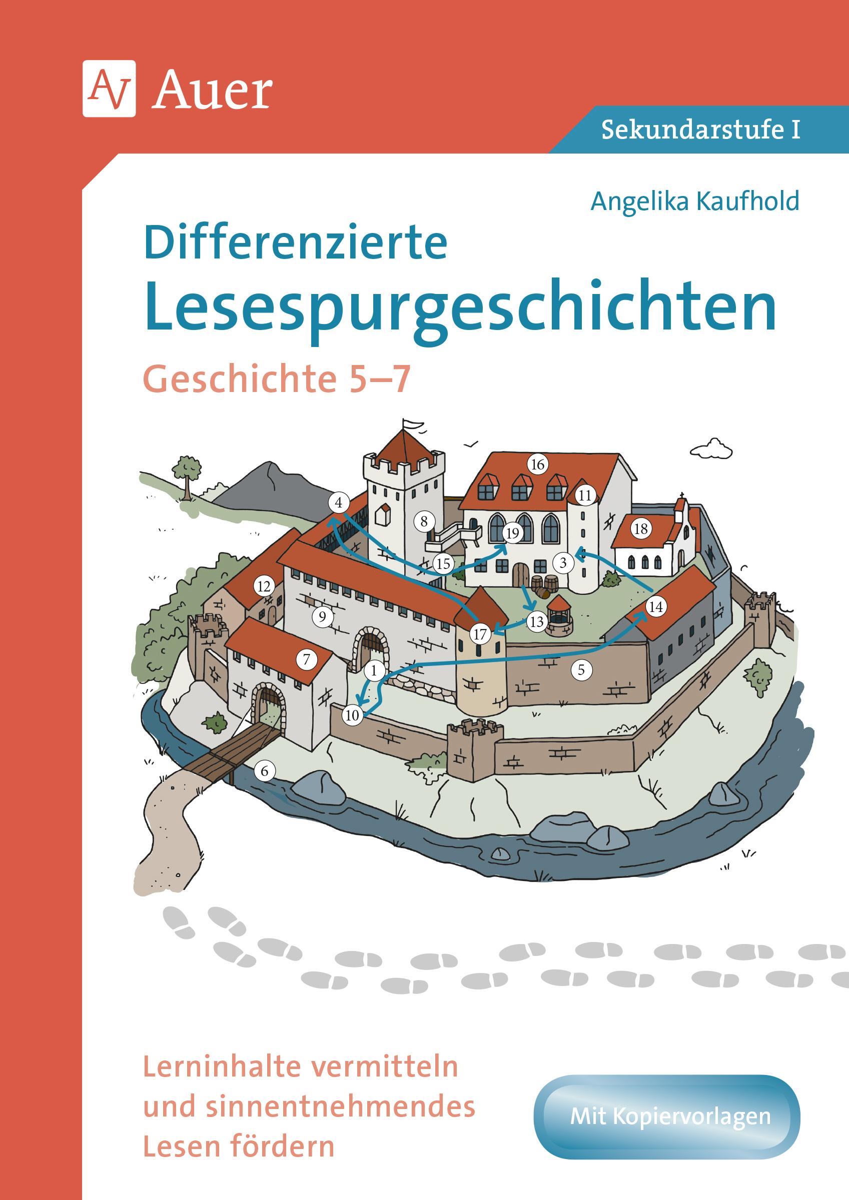 Vorderes Coverbild Differenzierte Lesespurgeschichten Geschichte 5-7