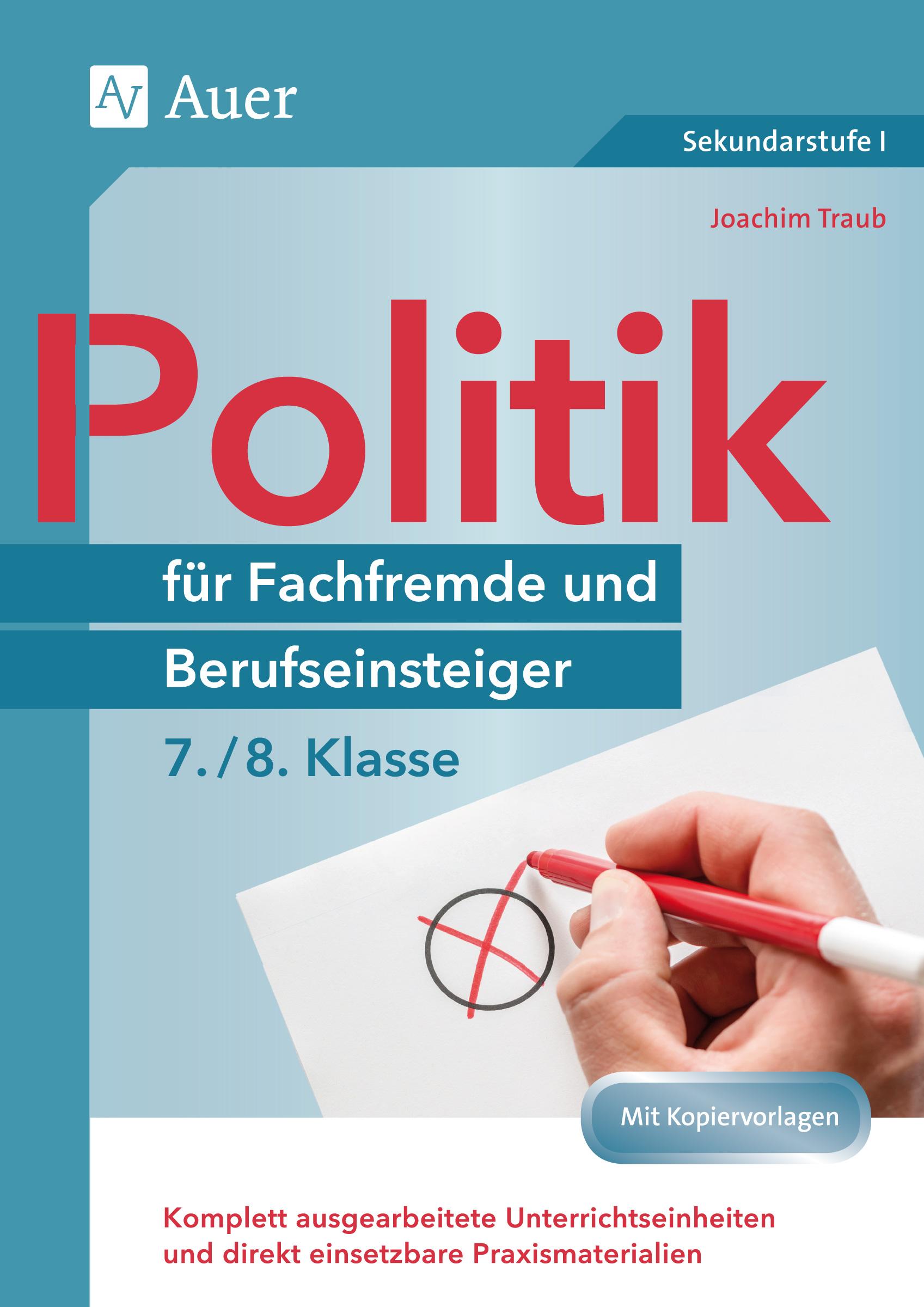 Vorderes Coverbild Politik für Fachfremde und Berufseinsteiger 7-8