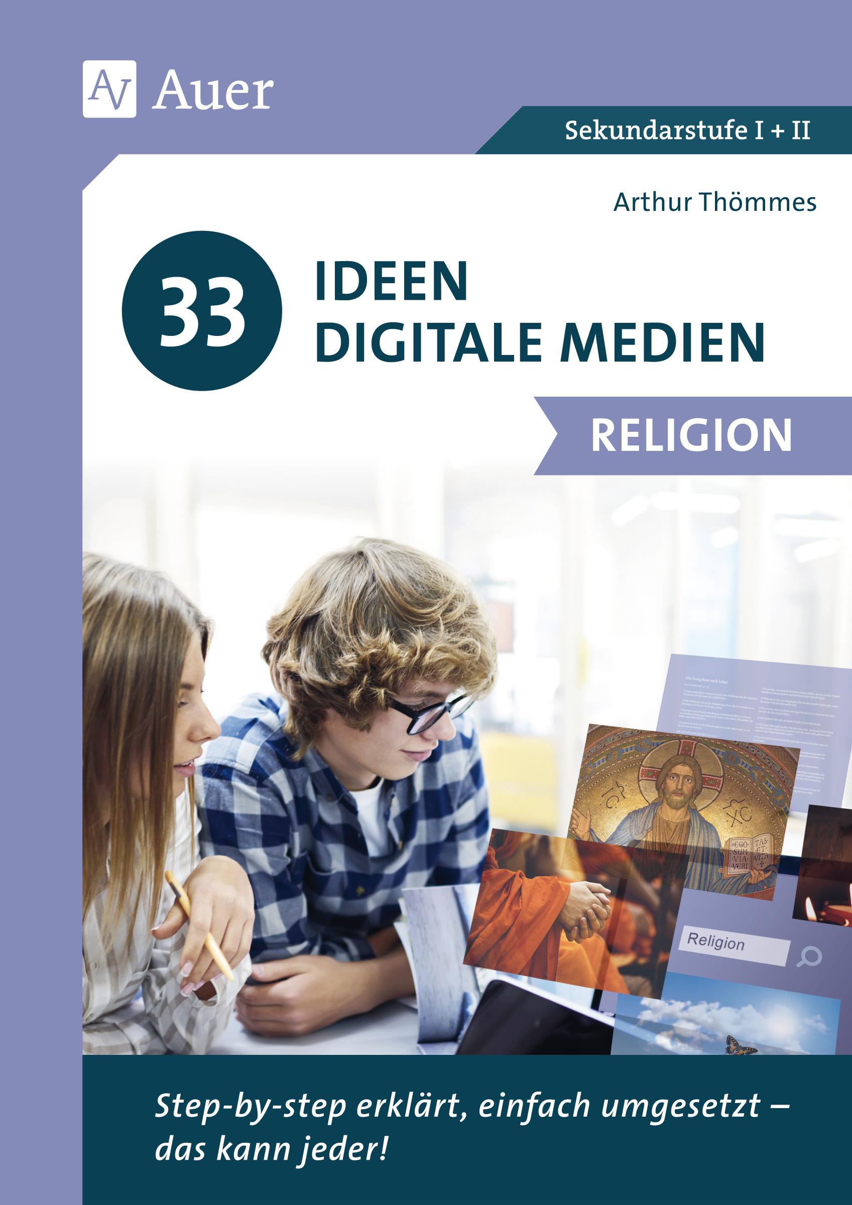 Vorderes Coverbild 33 Ideen Digitale Medien Religion