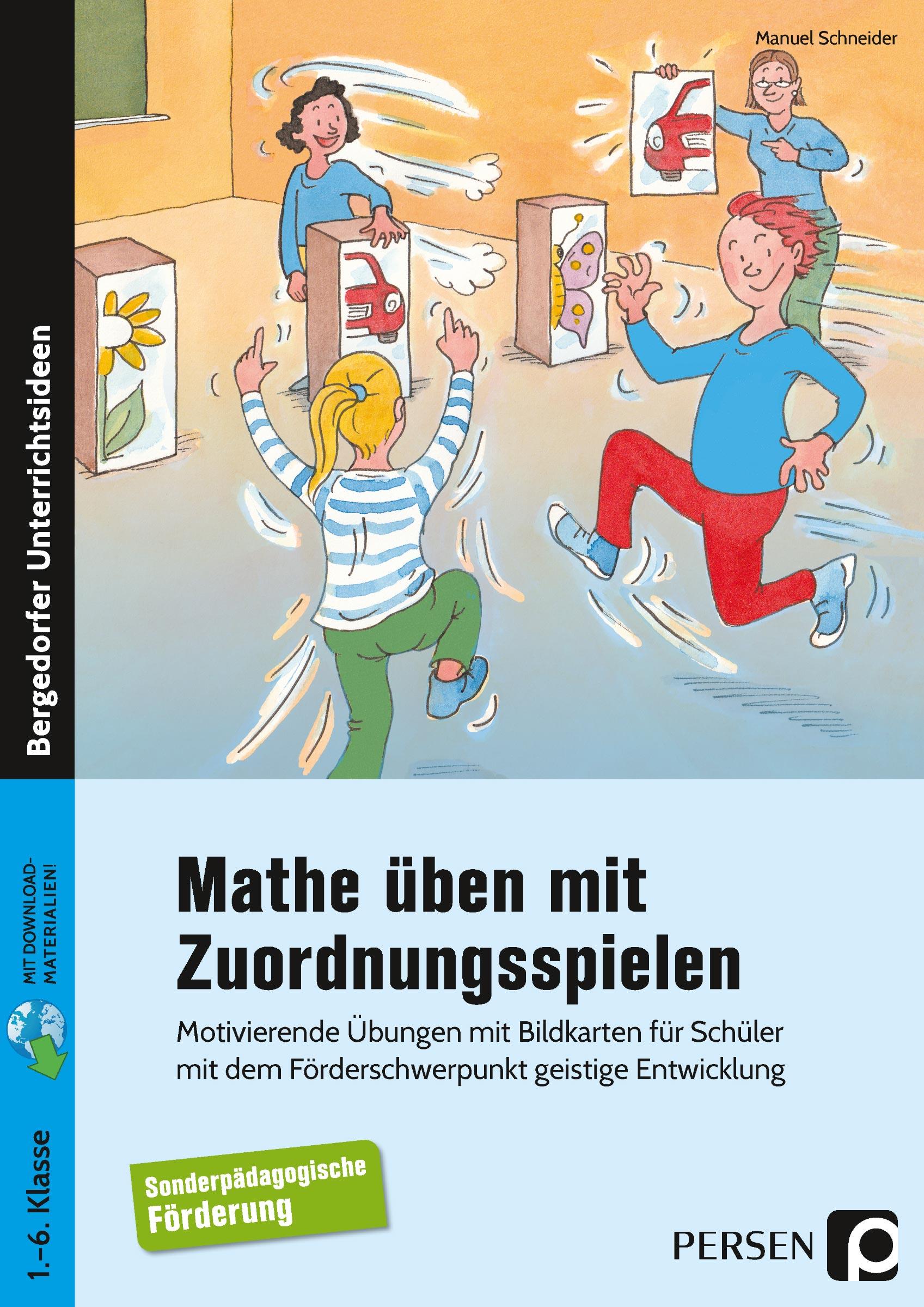 Vorderes Coverbild Mathe üben mit Zuordnungsspielen