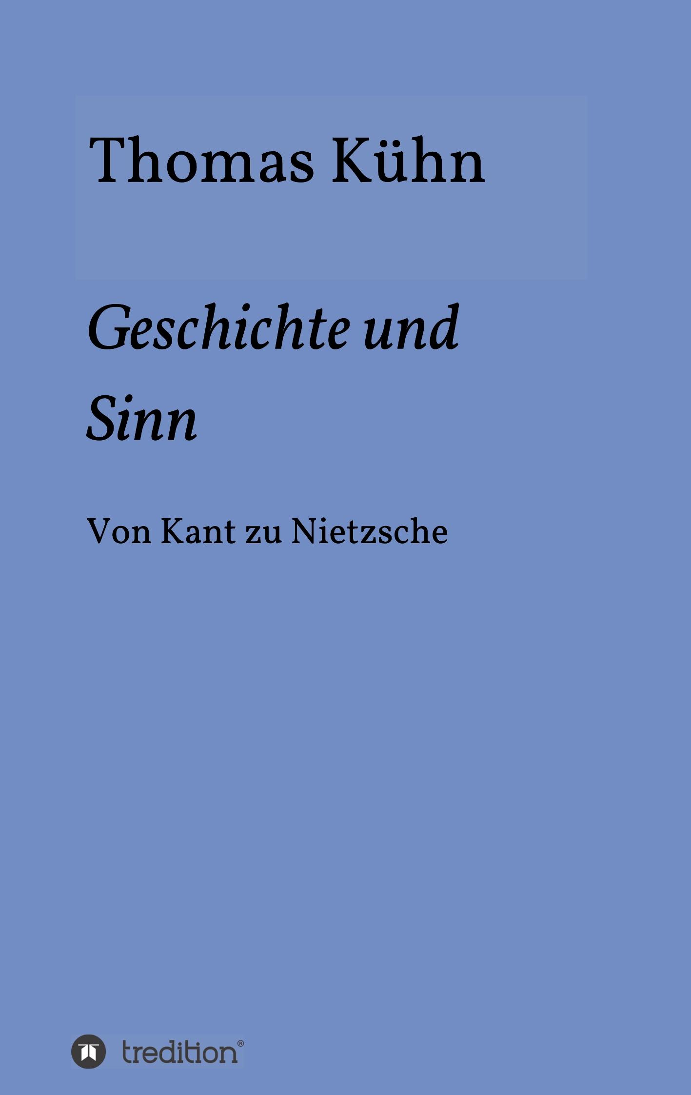 Vorderes Coverbild Geschichte und Sinn