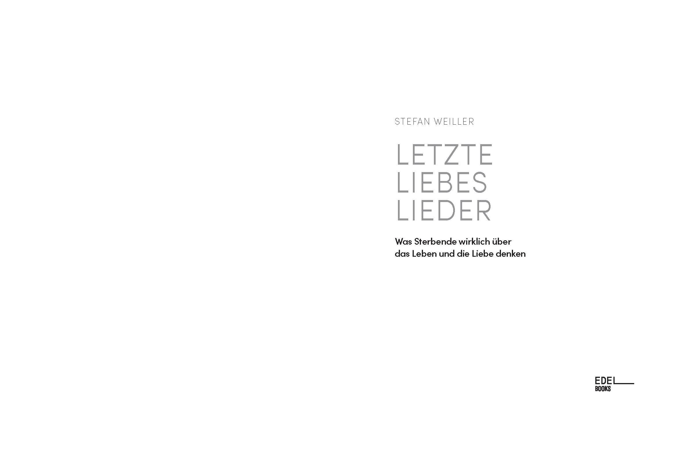 Beispielinhalt (Bild) Letzte Liebeslieder